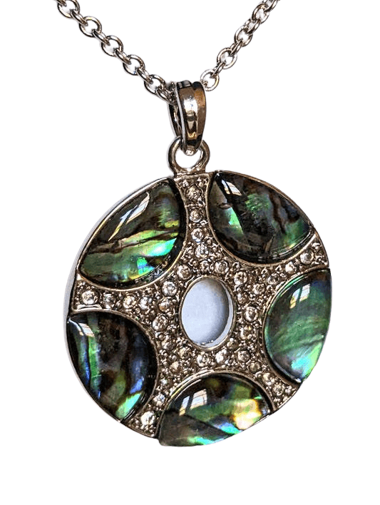 Byzantium Collection Jewellery - Paua shell medina necklace The Imagination Shop