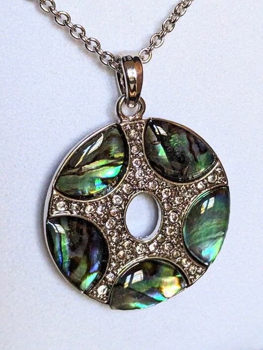 Byzantium Collection Jewellery - Paua shell medina necklace The Imagination Shop