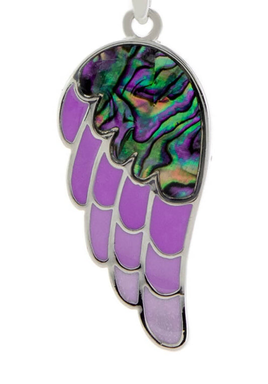 Byzantium Collection Jewellery - Paua shell wings drop earrings - The Imagination Shop - The Imagination Shop 