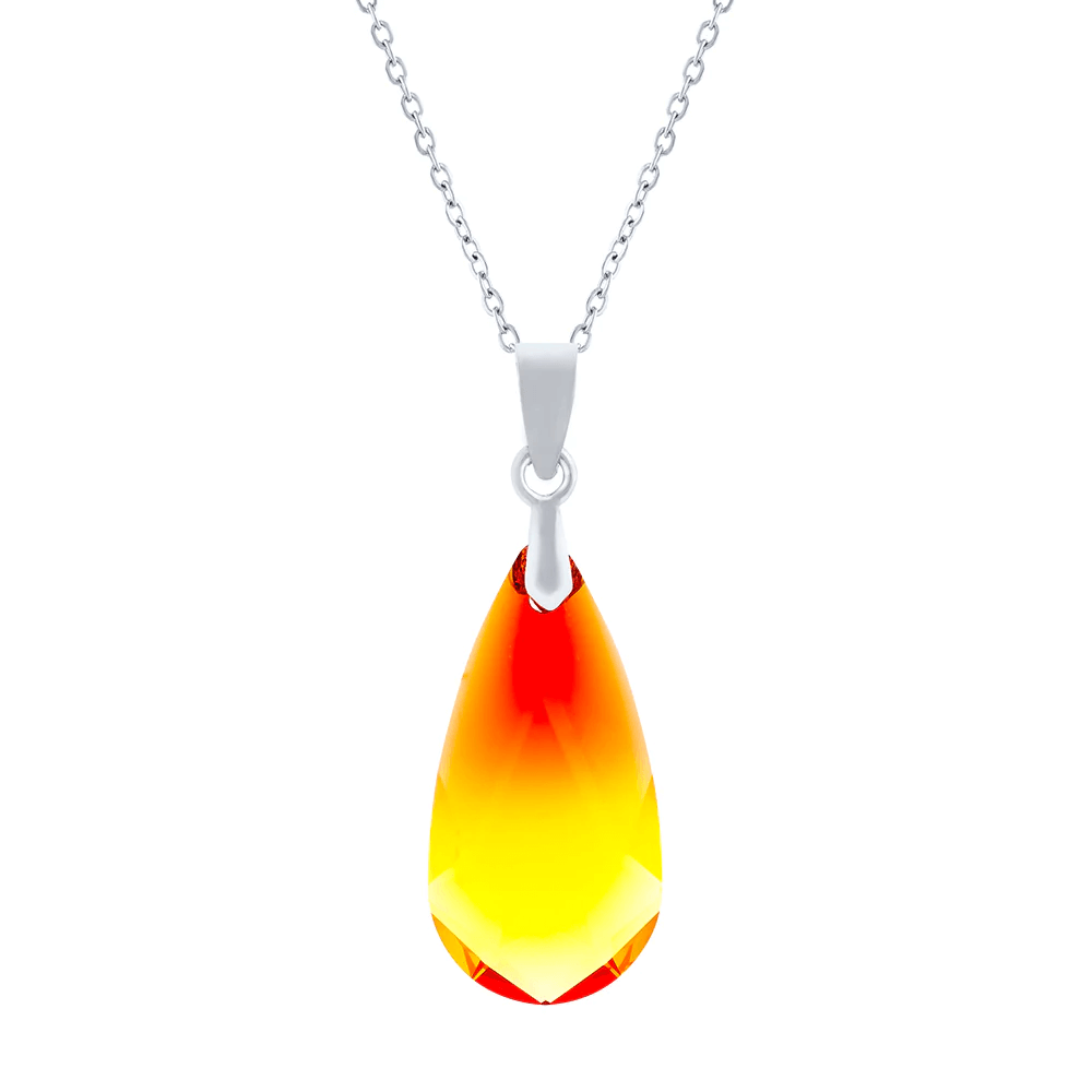 Byzantium Collection Jewellery - Pendant, Fire-Opal Necklace Byzantium Collection London