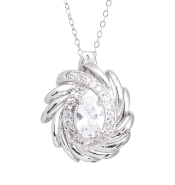 Byzantium Collection Jewellery - Swirl Necklace Byzantium Collection London