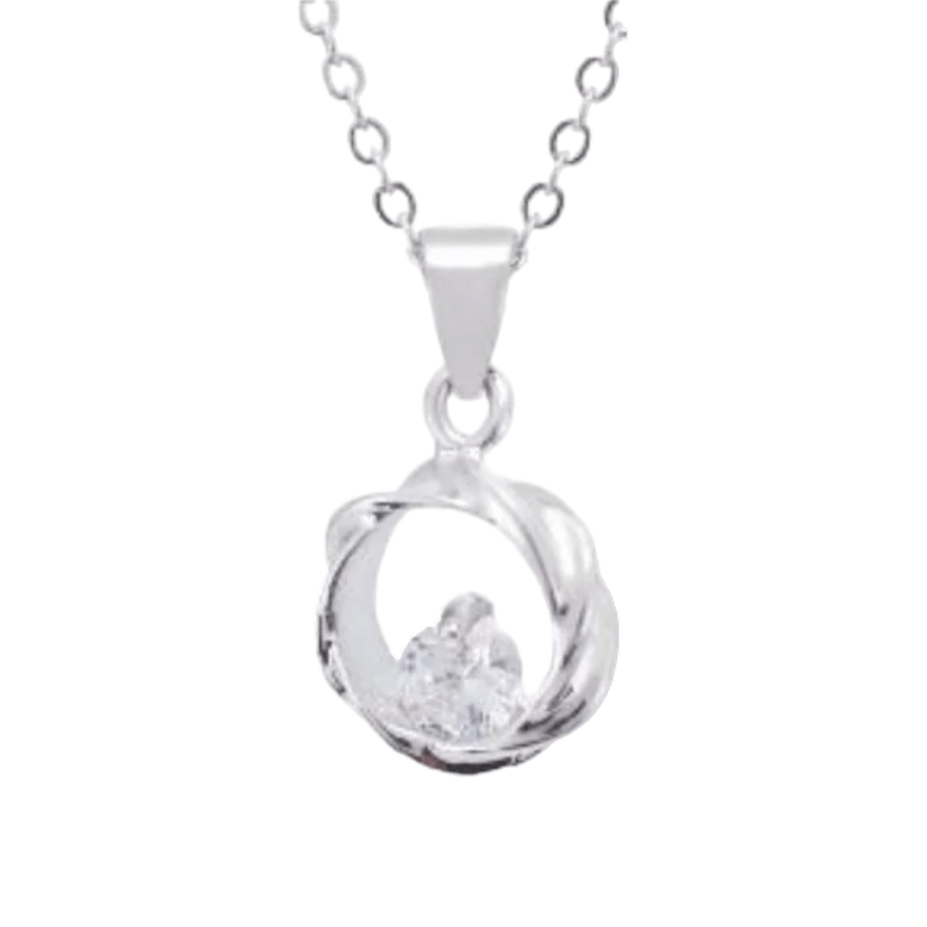 Byzantium Collection Jewellery - Twisted Diamonte Necklace Byzantium Collection London