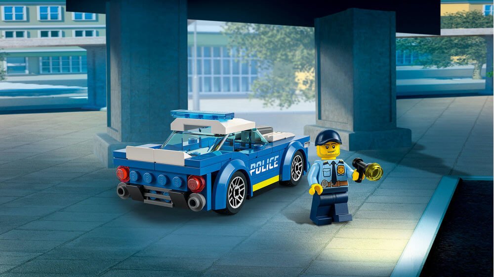 Lego City 60312 Police Car Buildable Toy Playset for Ages 5 and Up Curious Minds