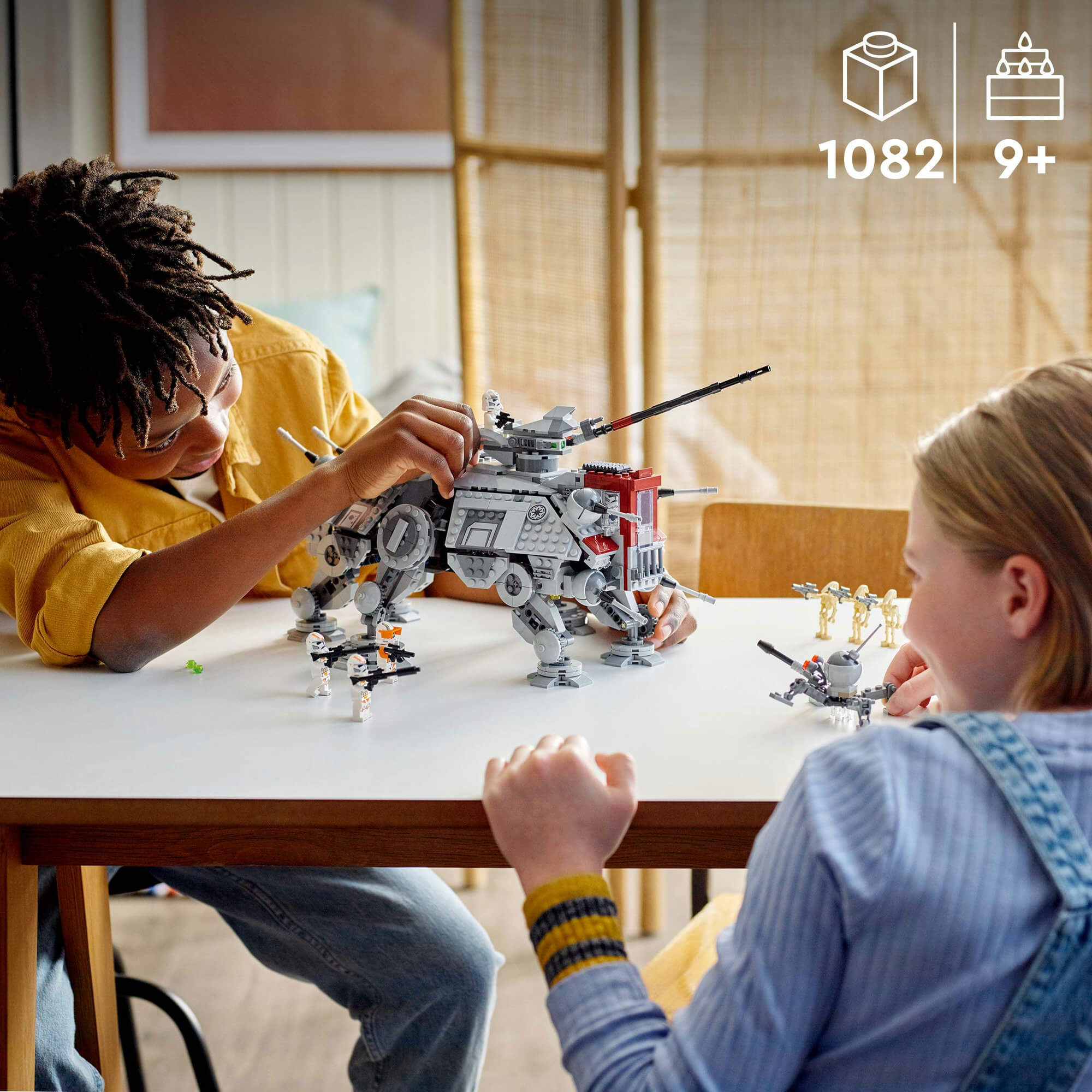 Lego Star Wars 75337 AT-TE Walker Buildable Playset for Ages 9 and Up Curious Minds