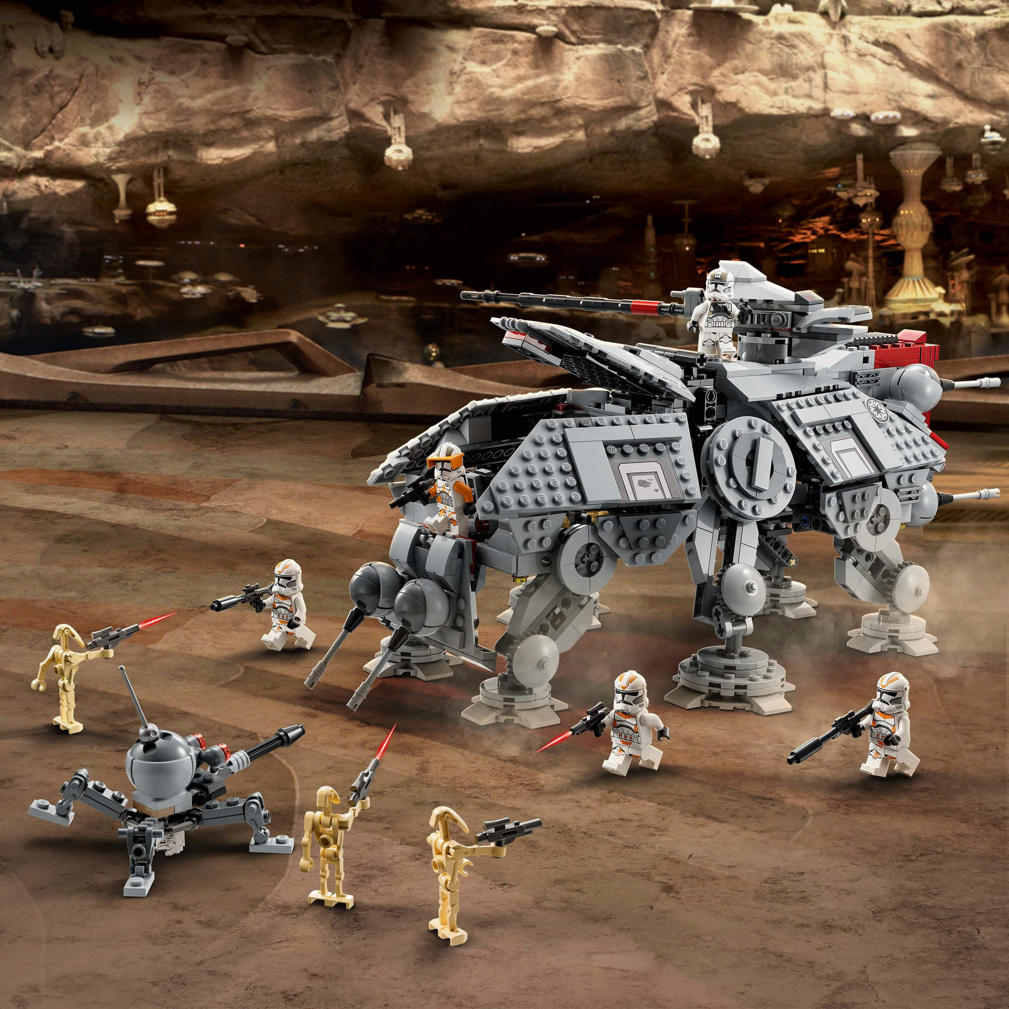Lego Star Wars 75337 AT-TE Walker Buildable Playset for Ages 9 and Up Curious Minds
