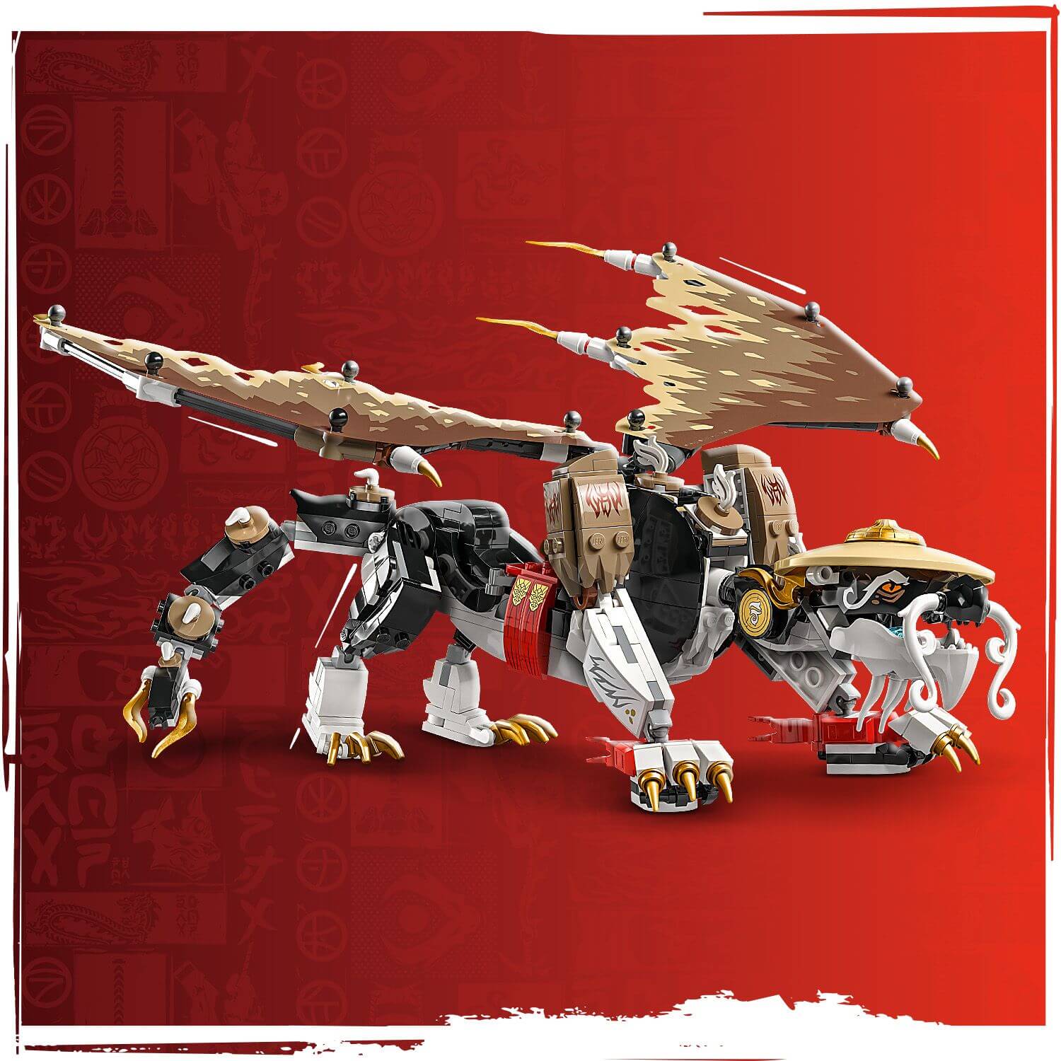 Lego Ninjago 71809 Egalt the Master Dragon V29 Toy for Ages 8 and Up Curious Minds
