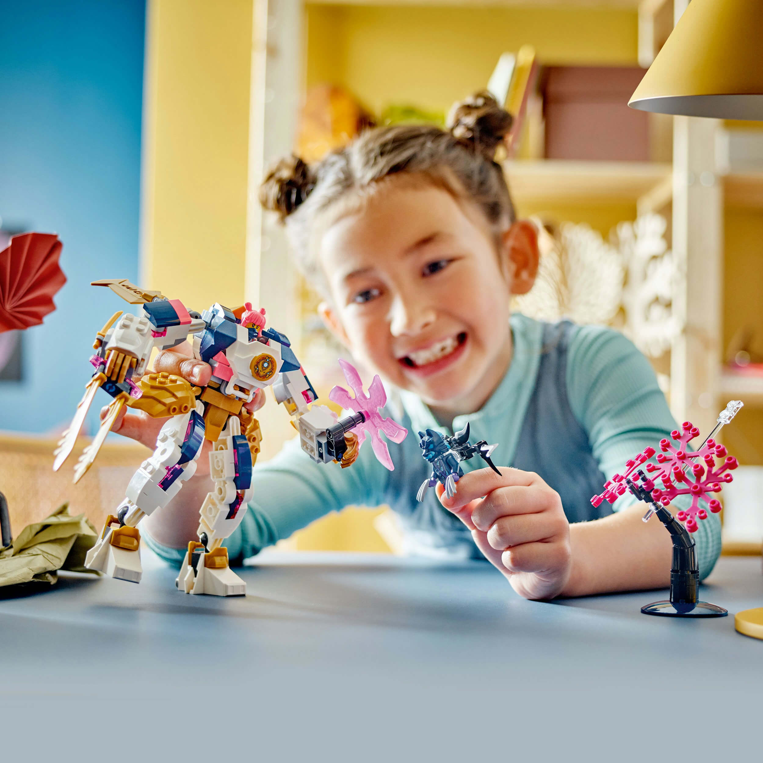 Lego Ninjago 71807 Sora's Elemental Tech Mech Playset for Ages 7 & Up Curious Minds