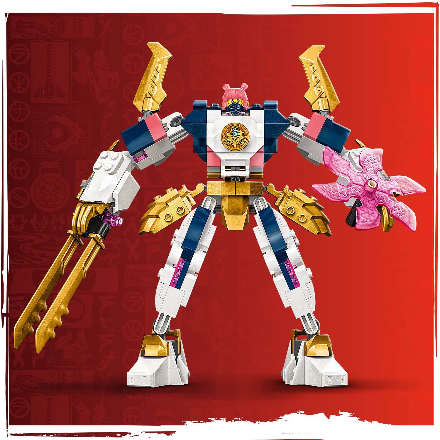 Lego Ninjago 71807 Sora's Elemental Tech Mech Playset for Ages 7 & Up Curious Minds