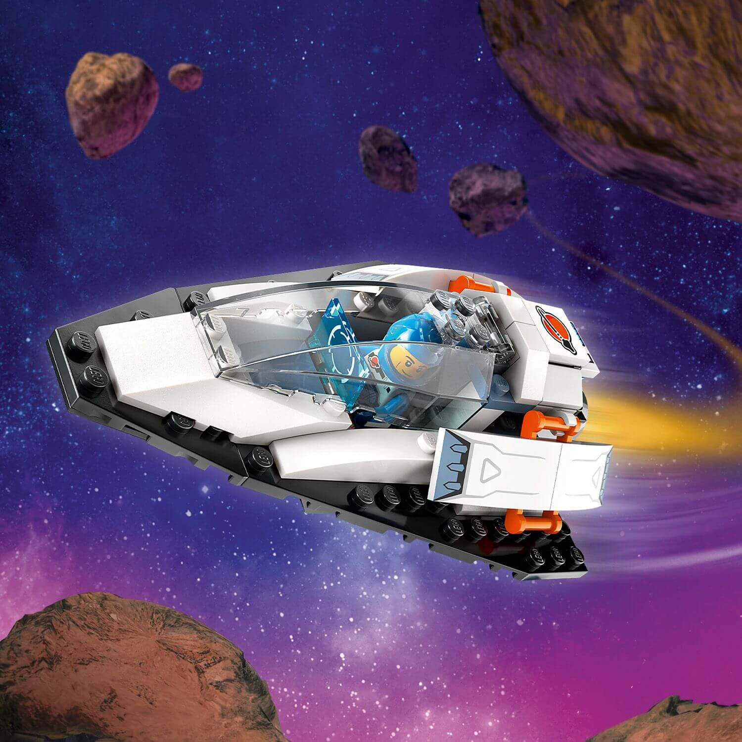 Lego City Space 60429 Spaceship and Asteroid Discovery for Ages 4 & Up Curious Minds
