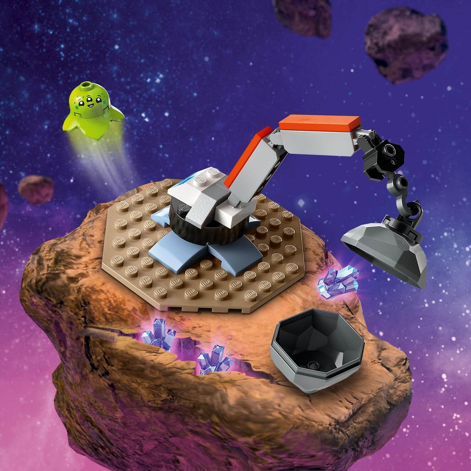 Lego City Space 60429 Spaceship and Asteroid Discovery for Ages 4 & Up Curious Minds
