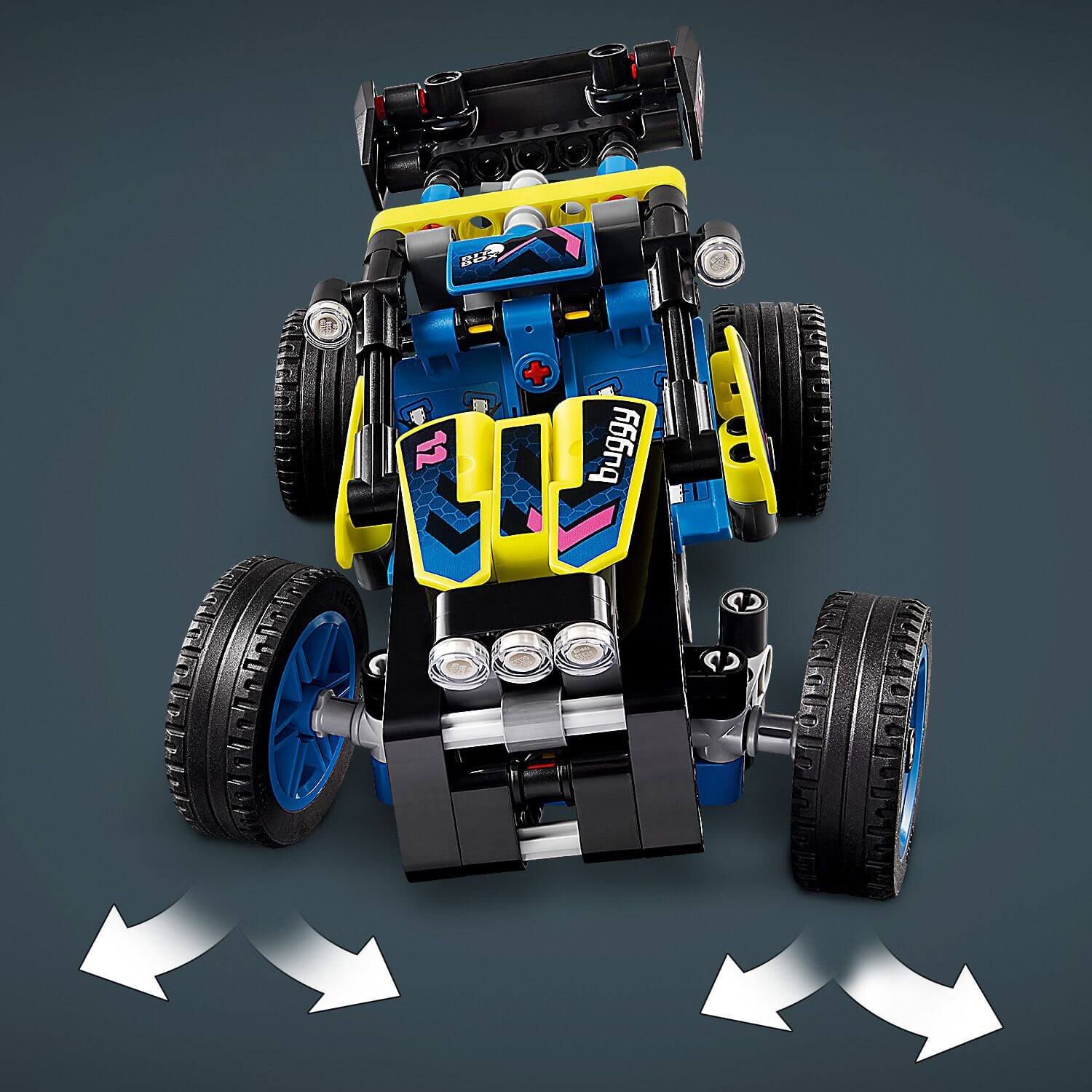Lego Technic 42164 Off-Road Race Buggy Toy Playset for Ages 8 and Up Curious Minds