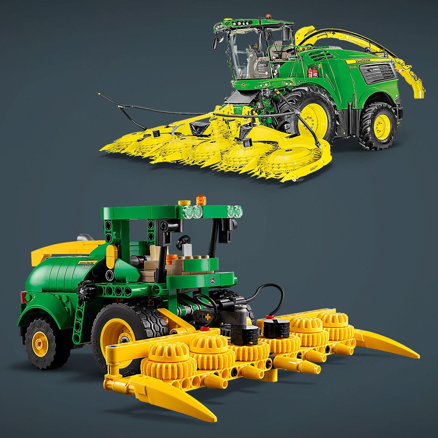 Lego Technic 42168 John Deere 9700 Forage Harvester for Ages 9 and Up Curious Minds