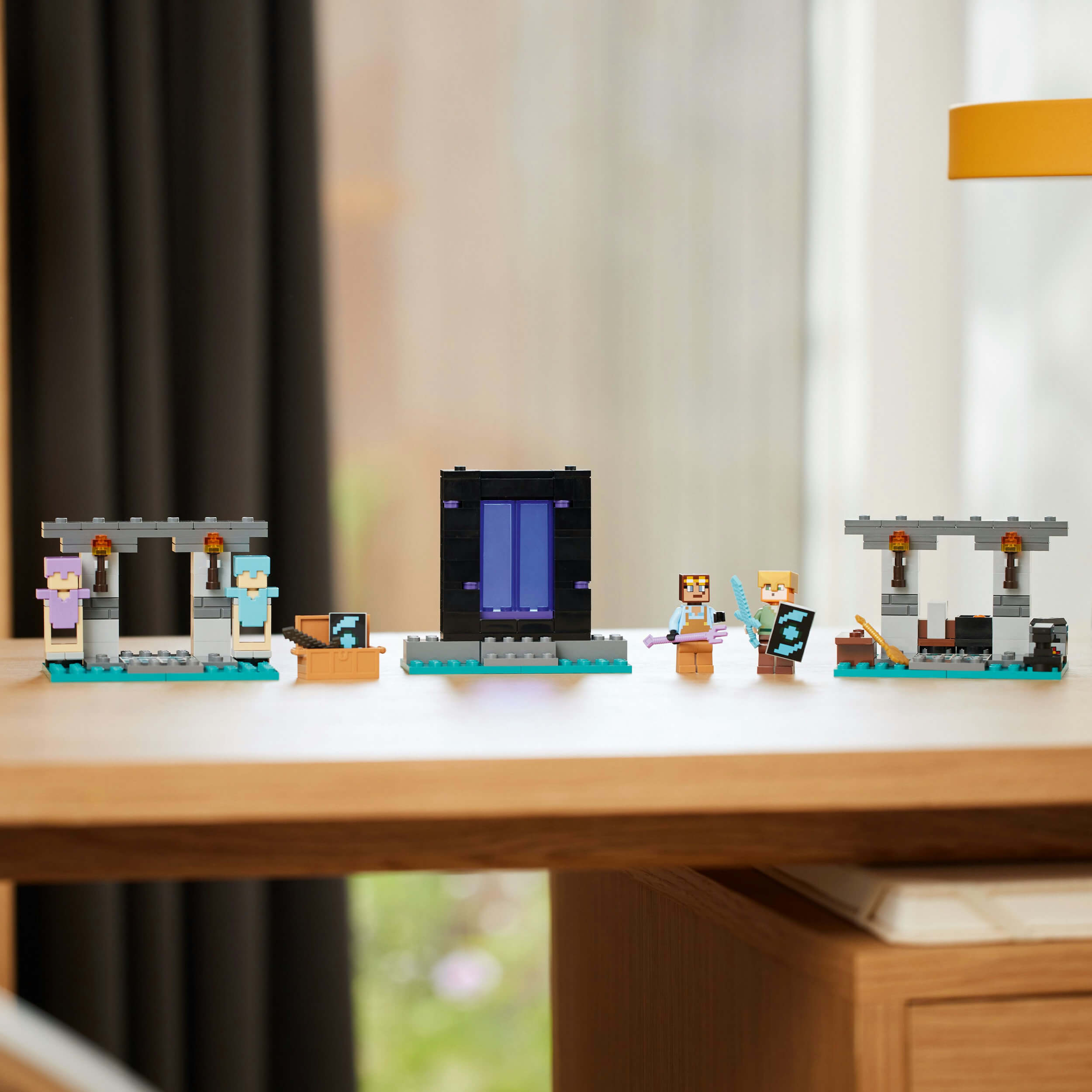 Lego Minecraft 21252 The Armoury Buildable Toy Playset for Ages 8 & Up Curious Minds