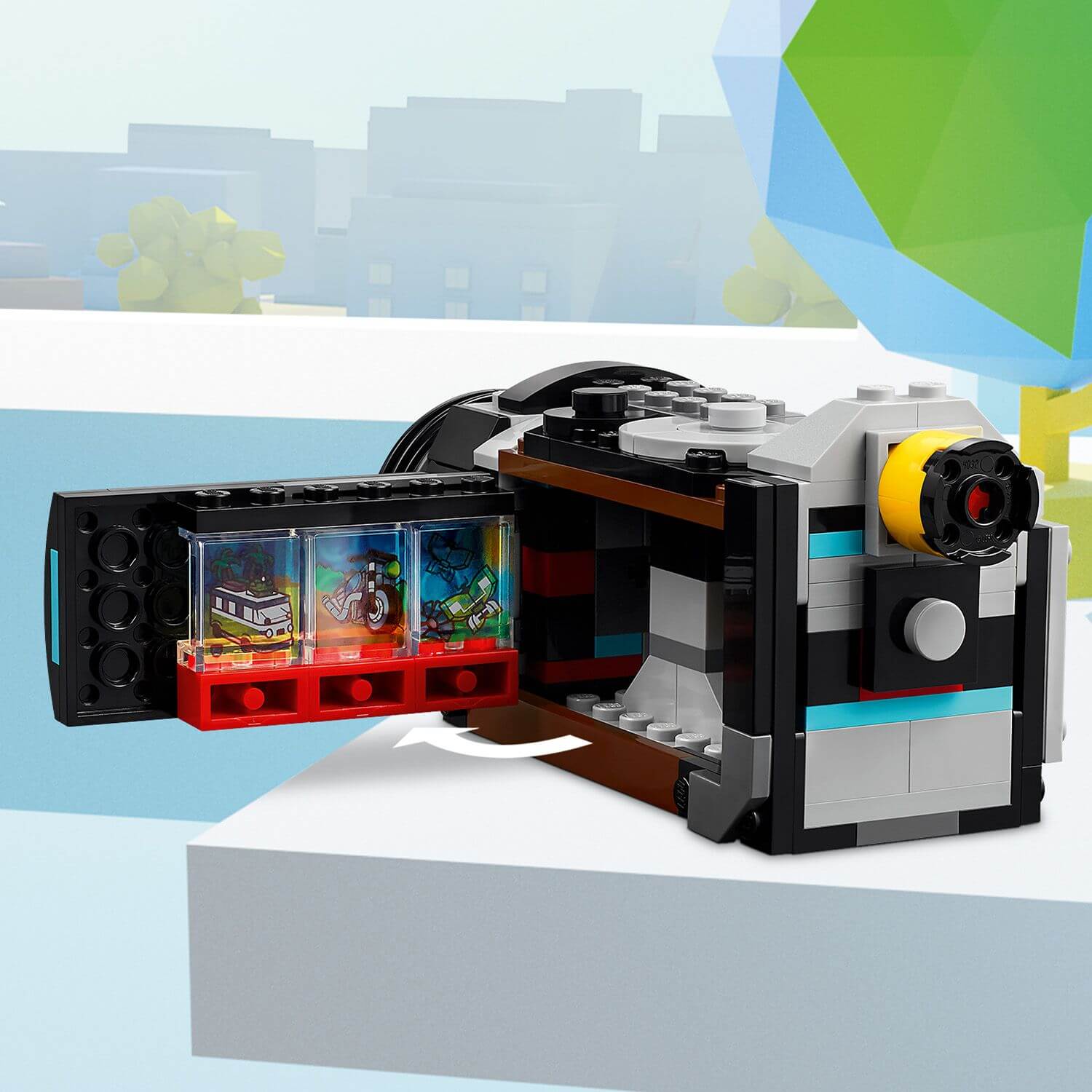 Lego Creator 3 in 1 31147 Retro Camera Buildable Toy for Ages 8 and Up Curious Minds