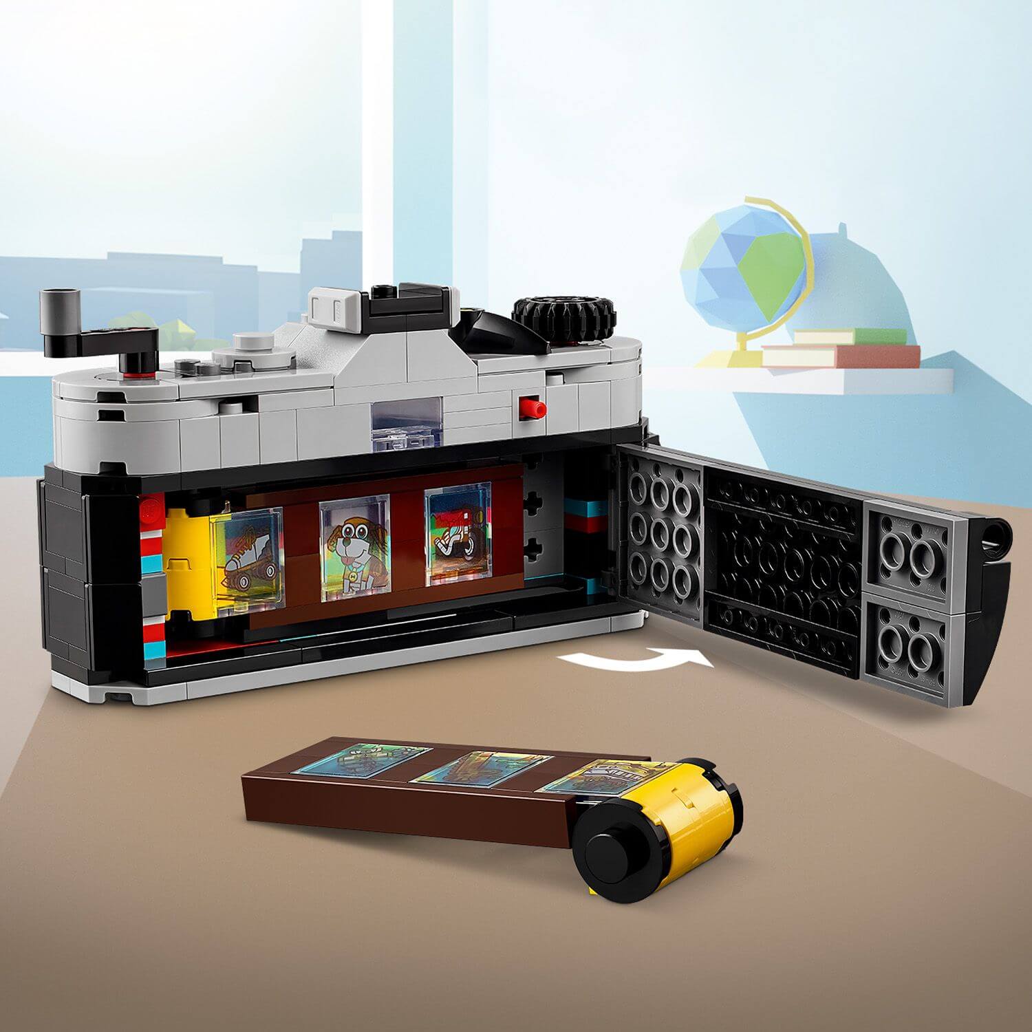 Lego Creator 3 in 1 31147 Retro Camera Buildable Toy for Ages 8 and Up Curious Minds