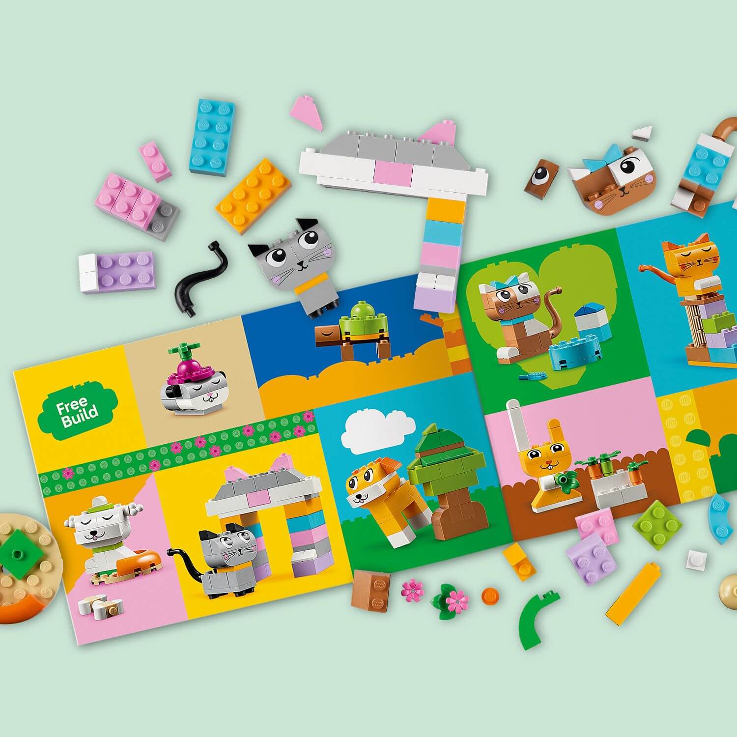 Lego Classic 11034 Creative Pets Building Brick Toy for Ages 5 and Up Curious Minds