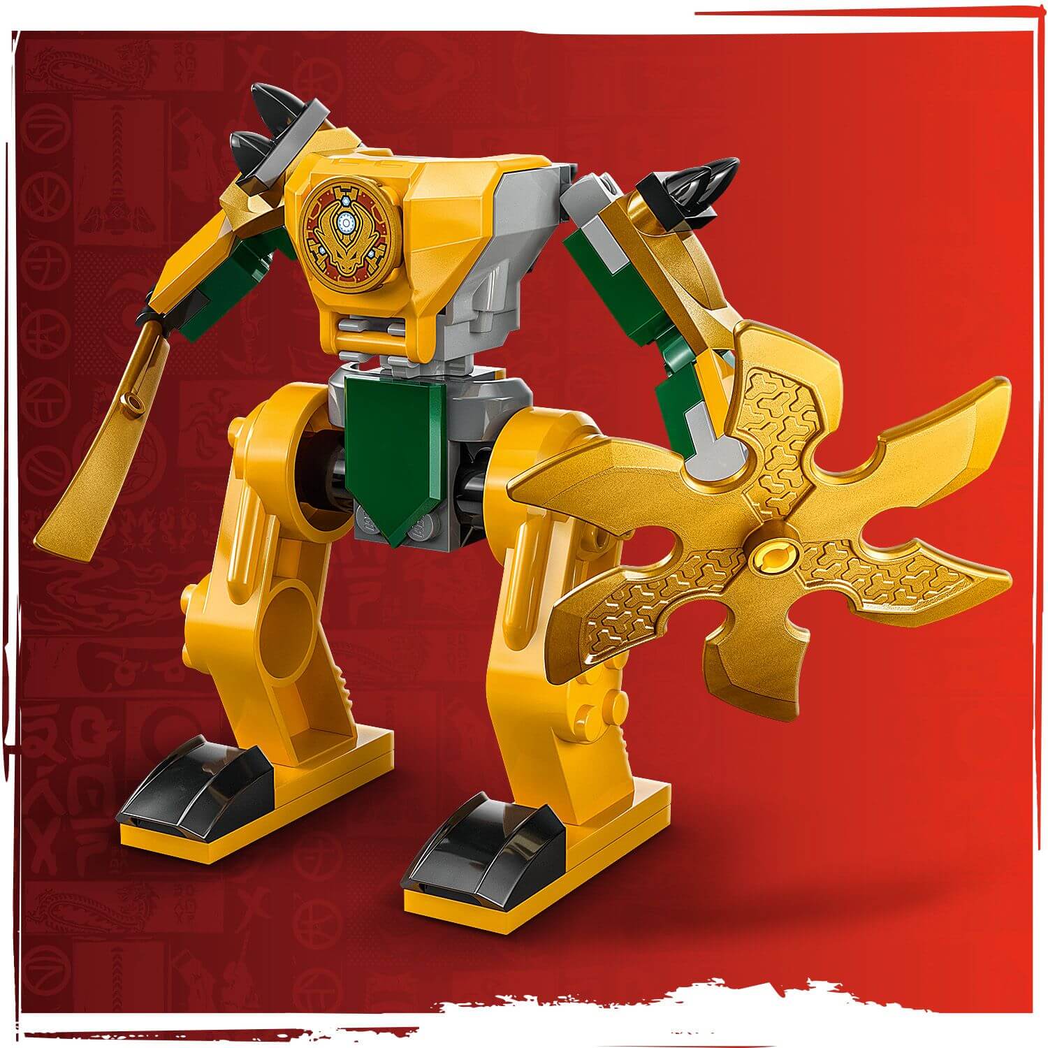 Lego Ninjago 71804 Arin's Battle Mech Toy Playset for Ages 4 and Up Curious Minds