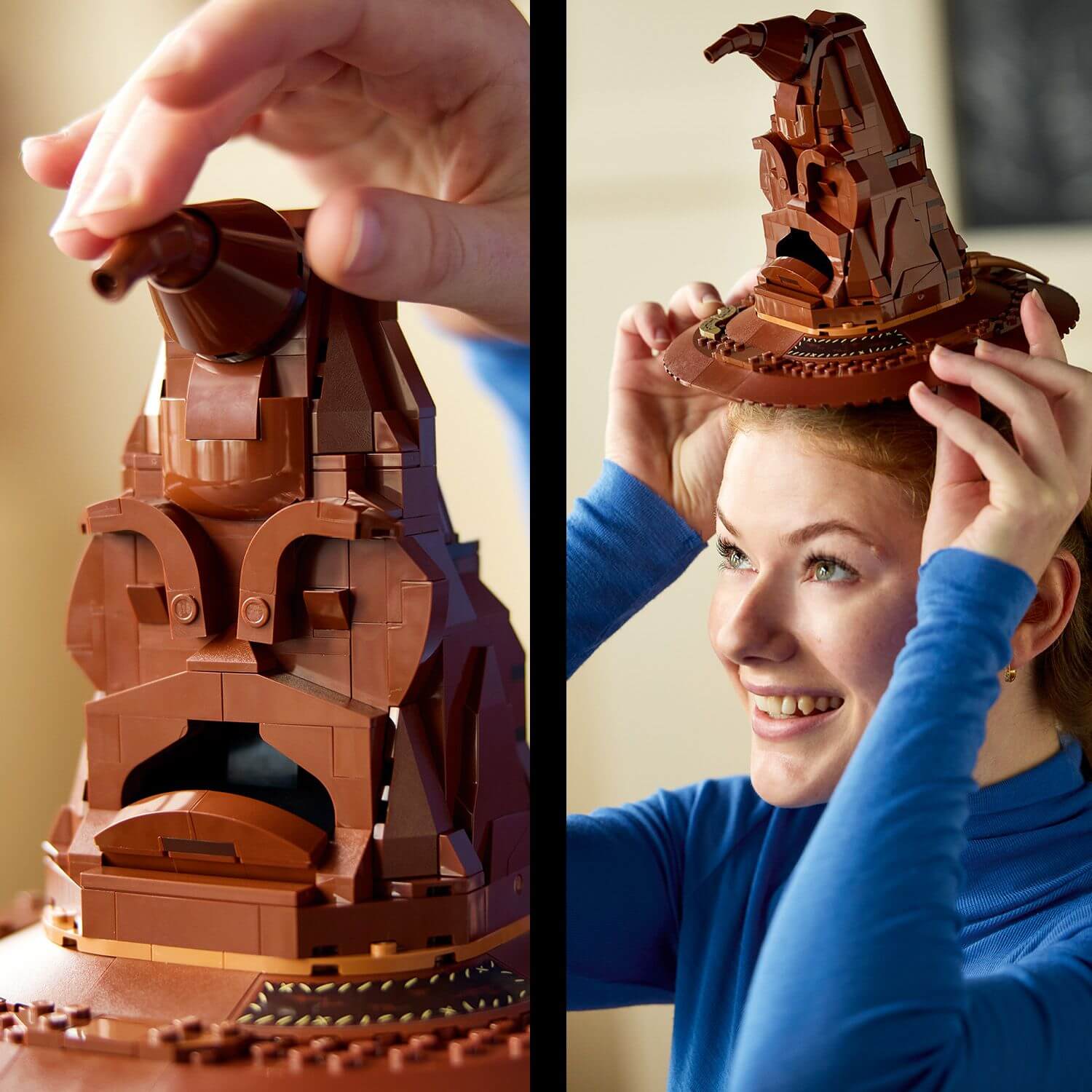 Lego Harry Potter 76429 Talking Sorting Hat for Adults Ages 18 and Up Curious Minds