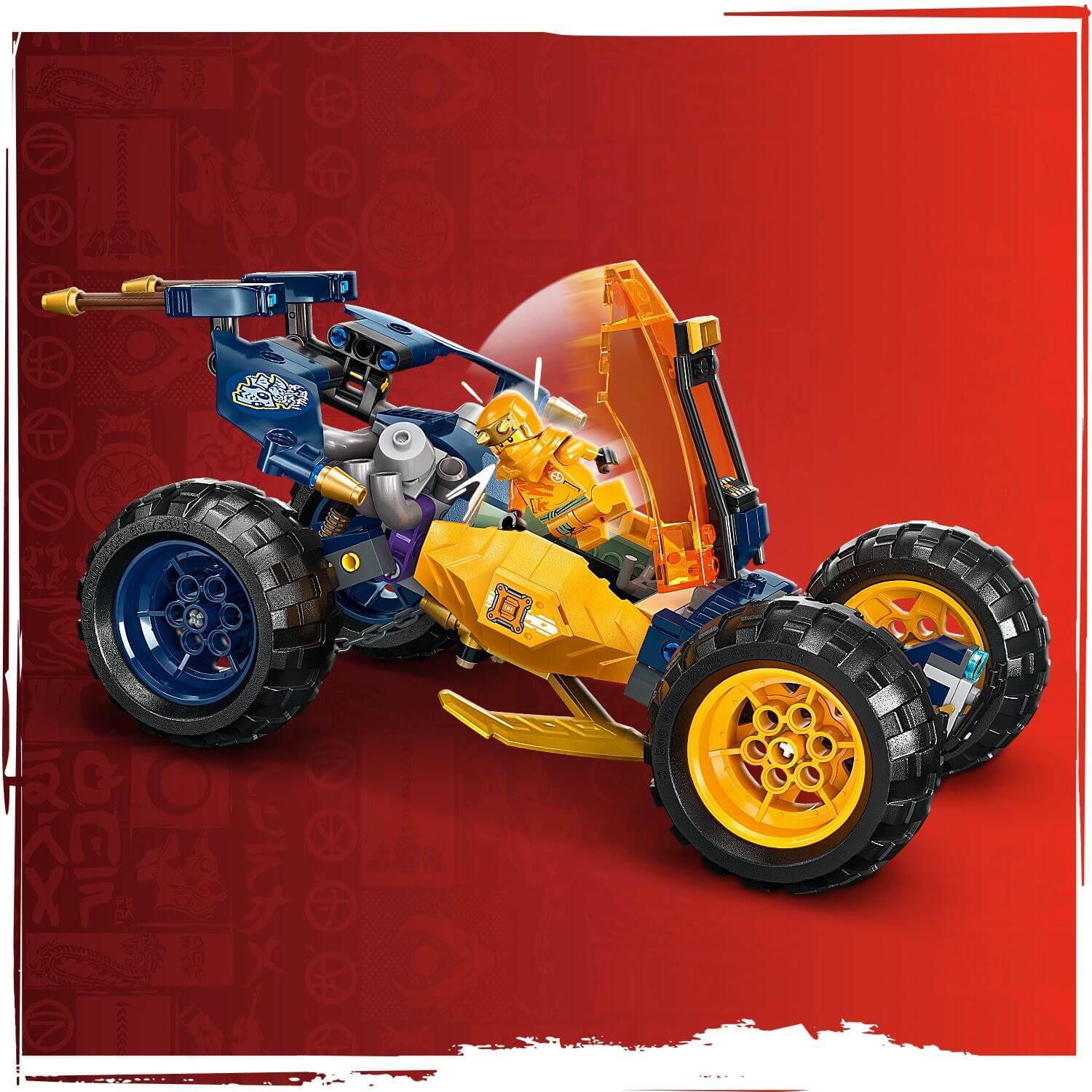 Lego Ninjago 71811 Arin's Ninja Off-Road Buggy Car for Ages 7 and Up Curious Minds