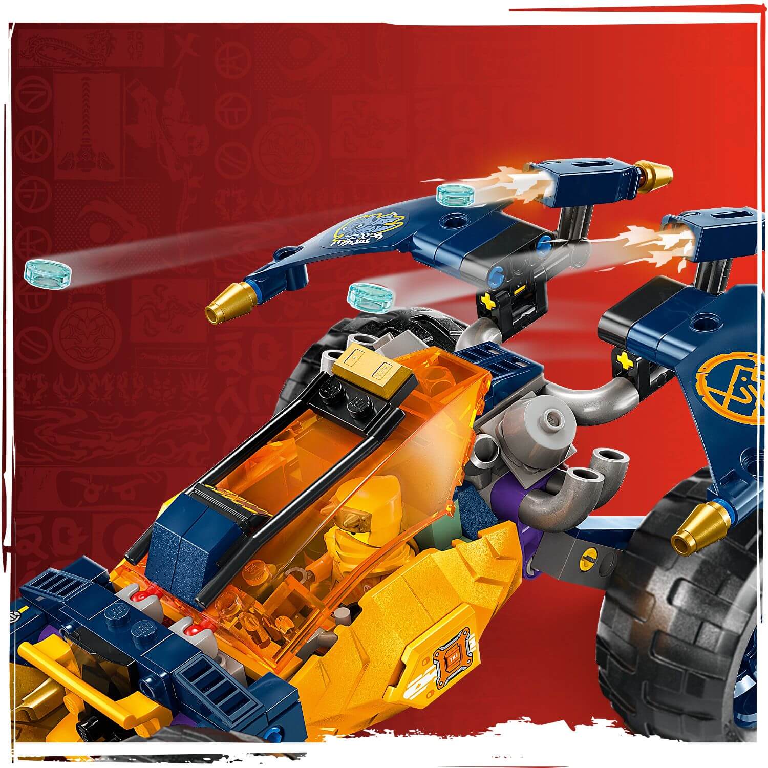 Lego Ninjago 71811 Arin's Ninja Off-Road Buggy Car for Ages 7 and Up Curious Minds