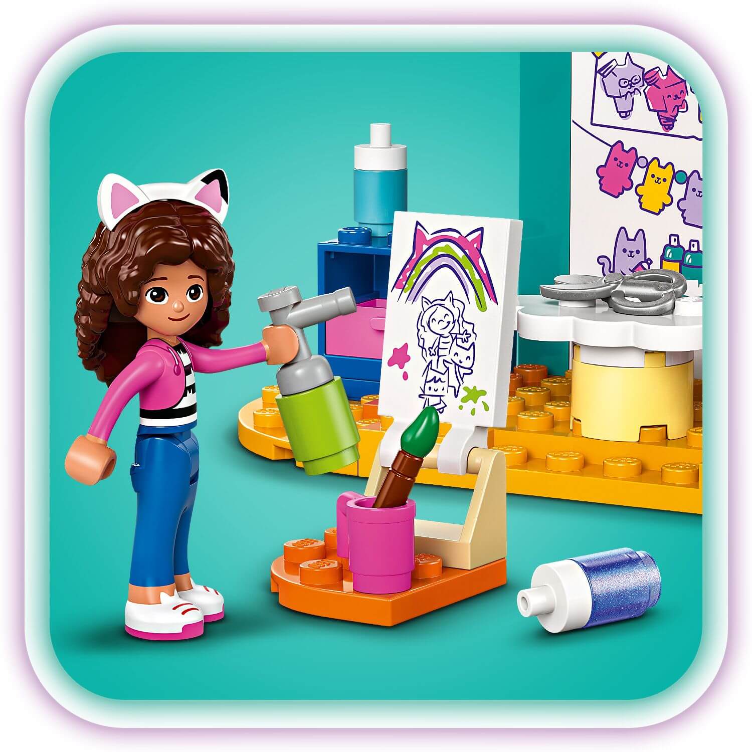 Lego Gabby's Dollhouse 10795 Crafting with Baby Box for Ages 4 and Up Curious Minds