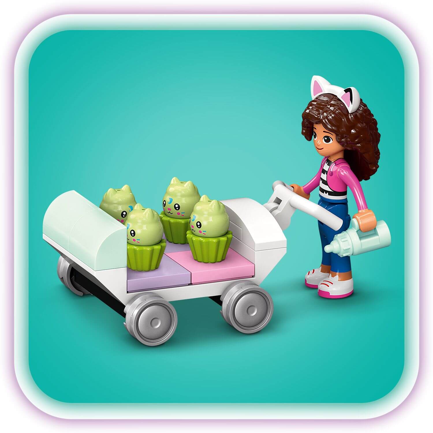 Lego Gabby's Dollhouse 10796 Gabby's Kitty Care Ear for Ages 4 and Up Curious Minds