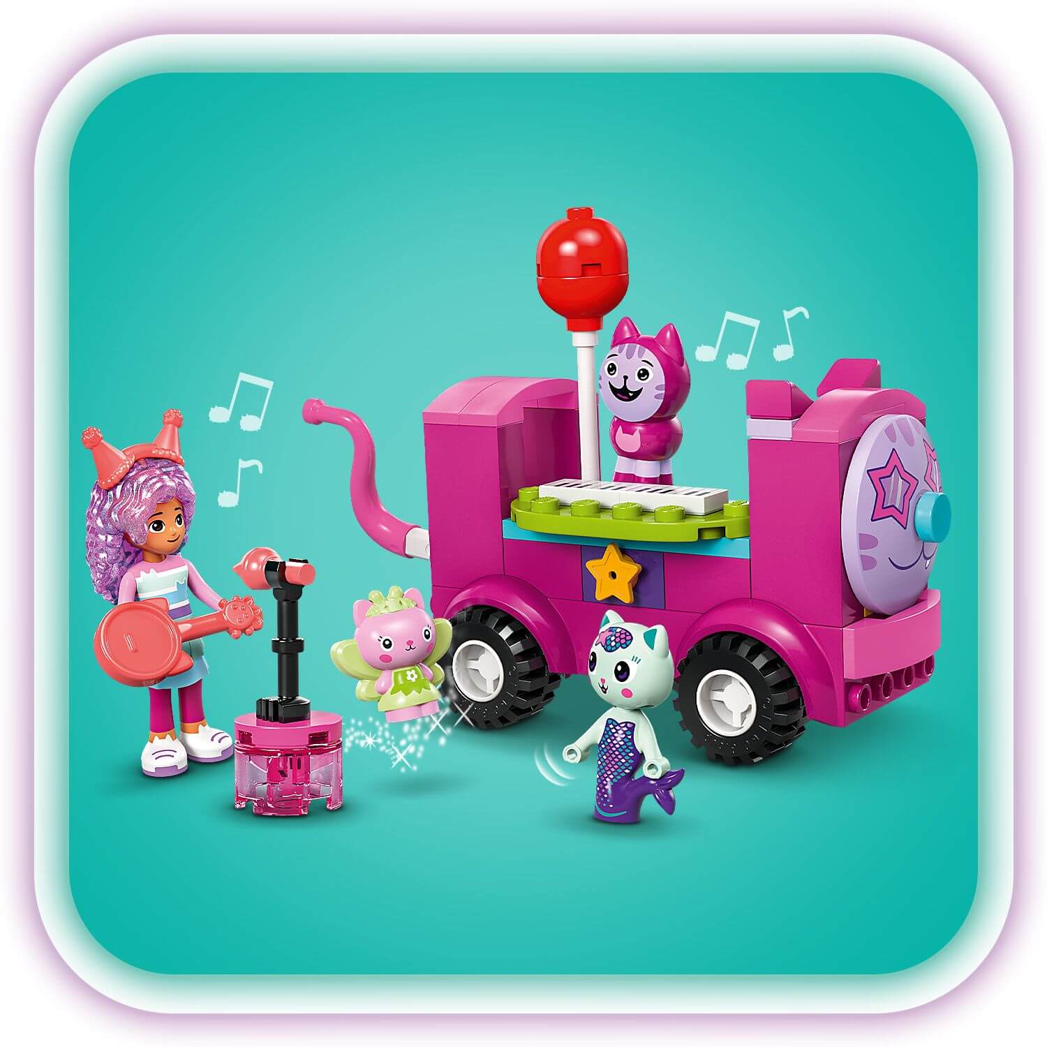 Lego Gabby's Dollhouse 10797 Gabby's Party Room Playset for Ages 4+ Curious Minds