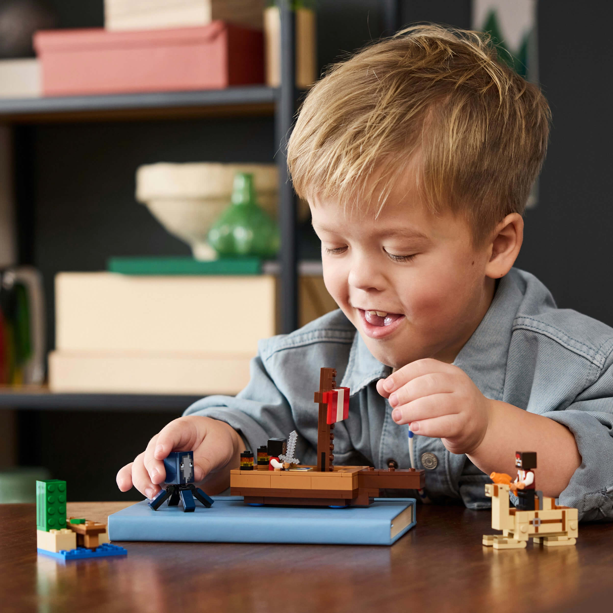 Lego Minecraft 21259 The Pirate Ship Voyage Toy Playset for Ages 8+ Curious Minds