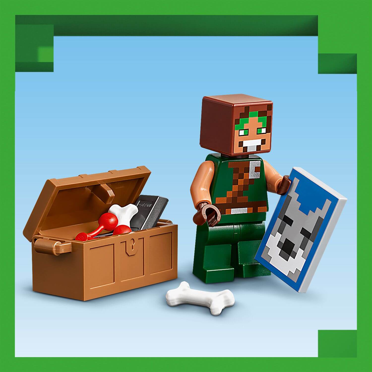 Lego Minecraft 21261 The Wolf Stronghold Toy Playset for Ages 8 and Up Curious Minds