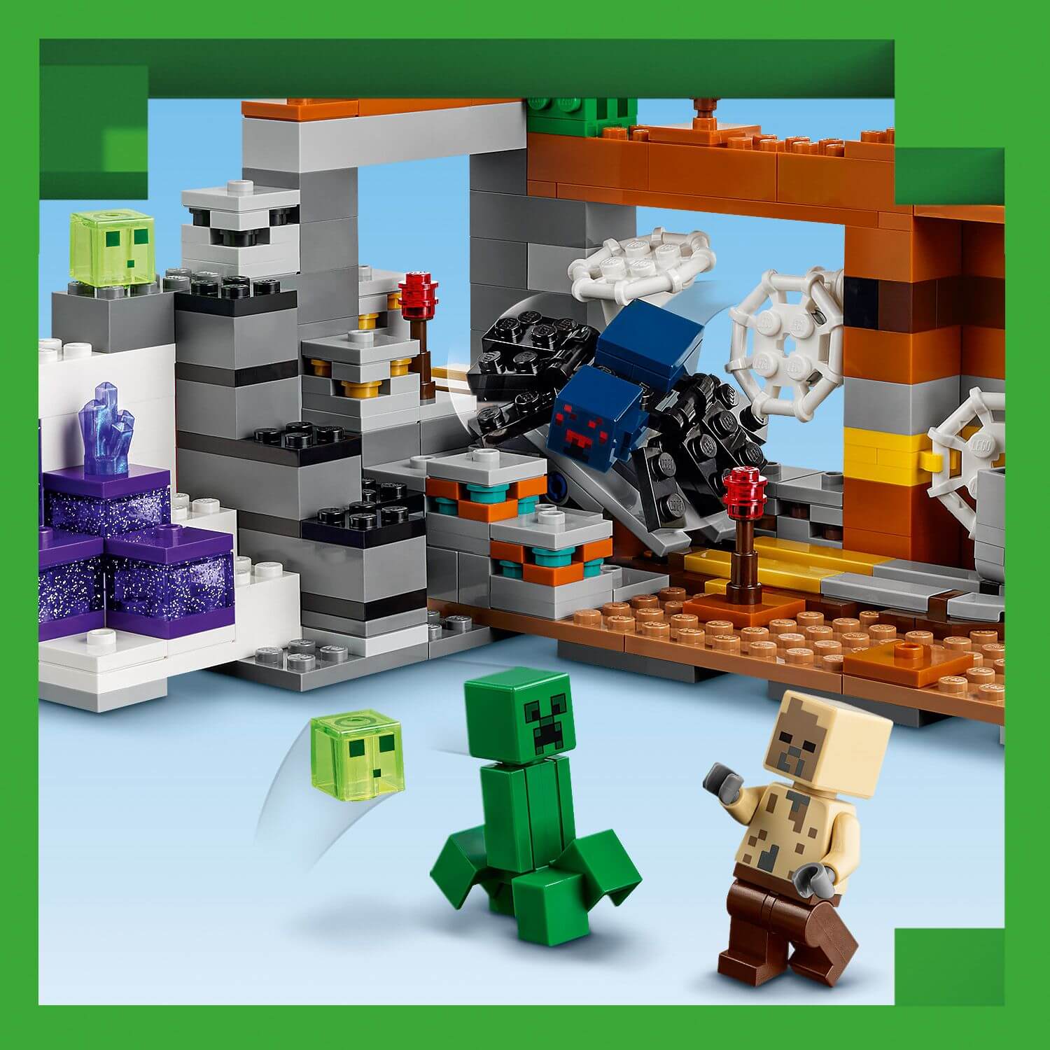 Lego Minecraft 21263 The Badlands Mineshaft Plasyet for Ages 8 and Up Curious Minds