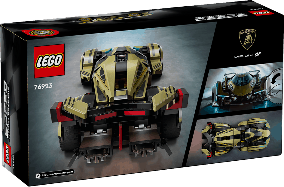 Lego Speed Champions 76923 Lamborghini Lambo V12 Vision Gran Turismo Curious Minds