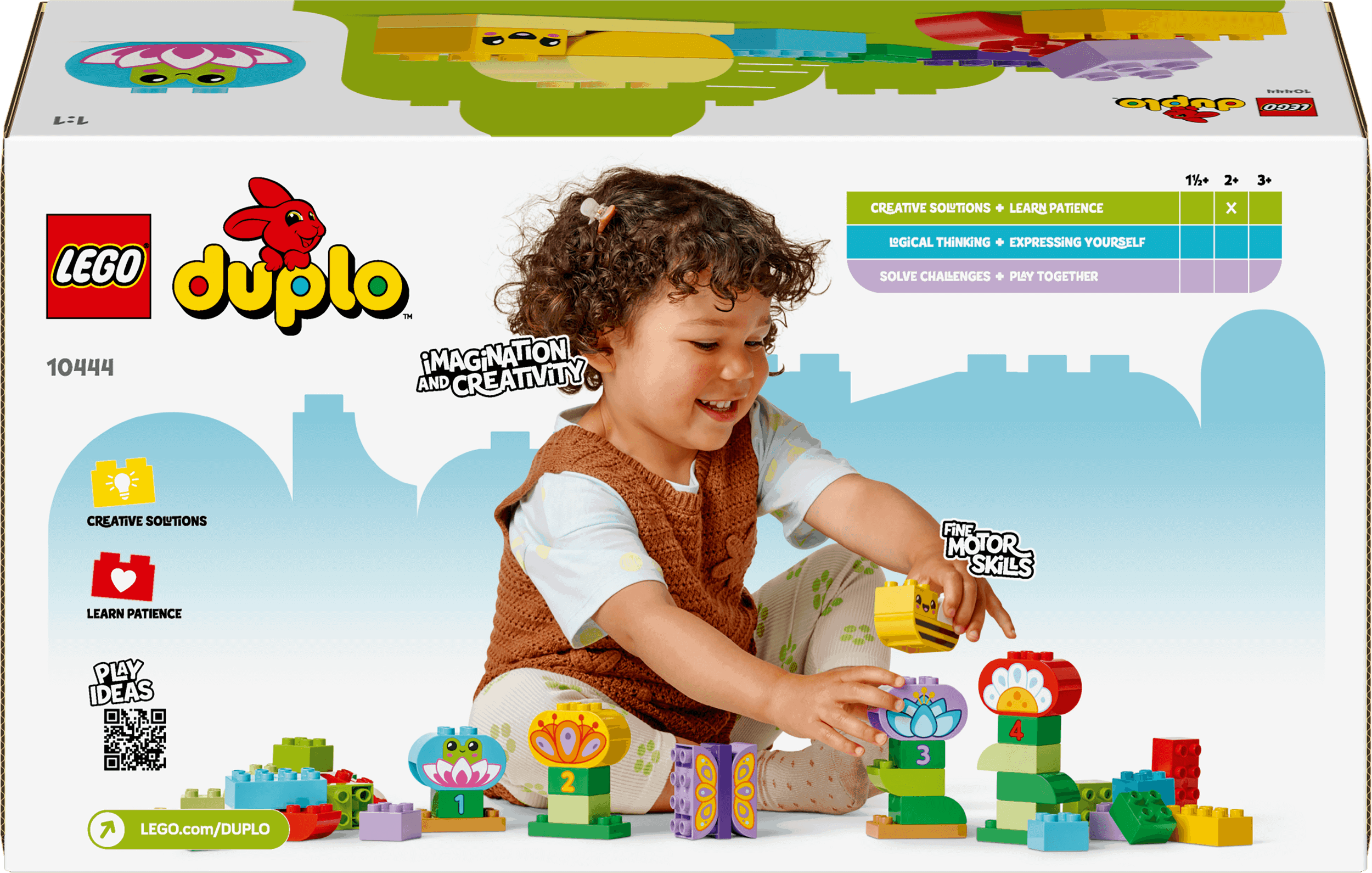 Lego Duplo 10444 Creative Garden & Flowers for Toddlers Ages 2 and Up Curious Minds