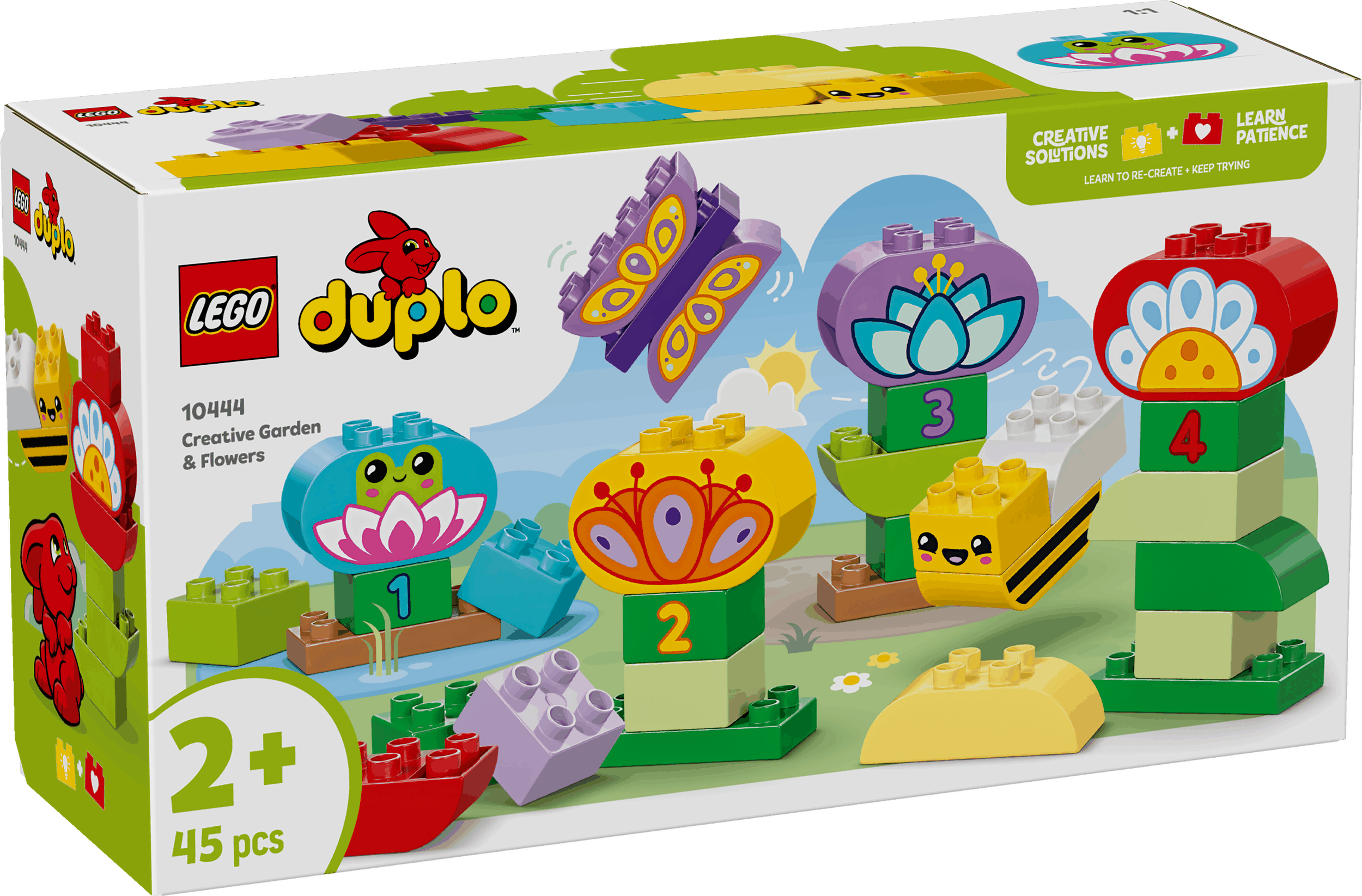 Lego Duplo 10444 Creative Garden & Flowers for Toddlers Ages 2 and Up Curious Minds