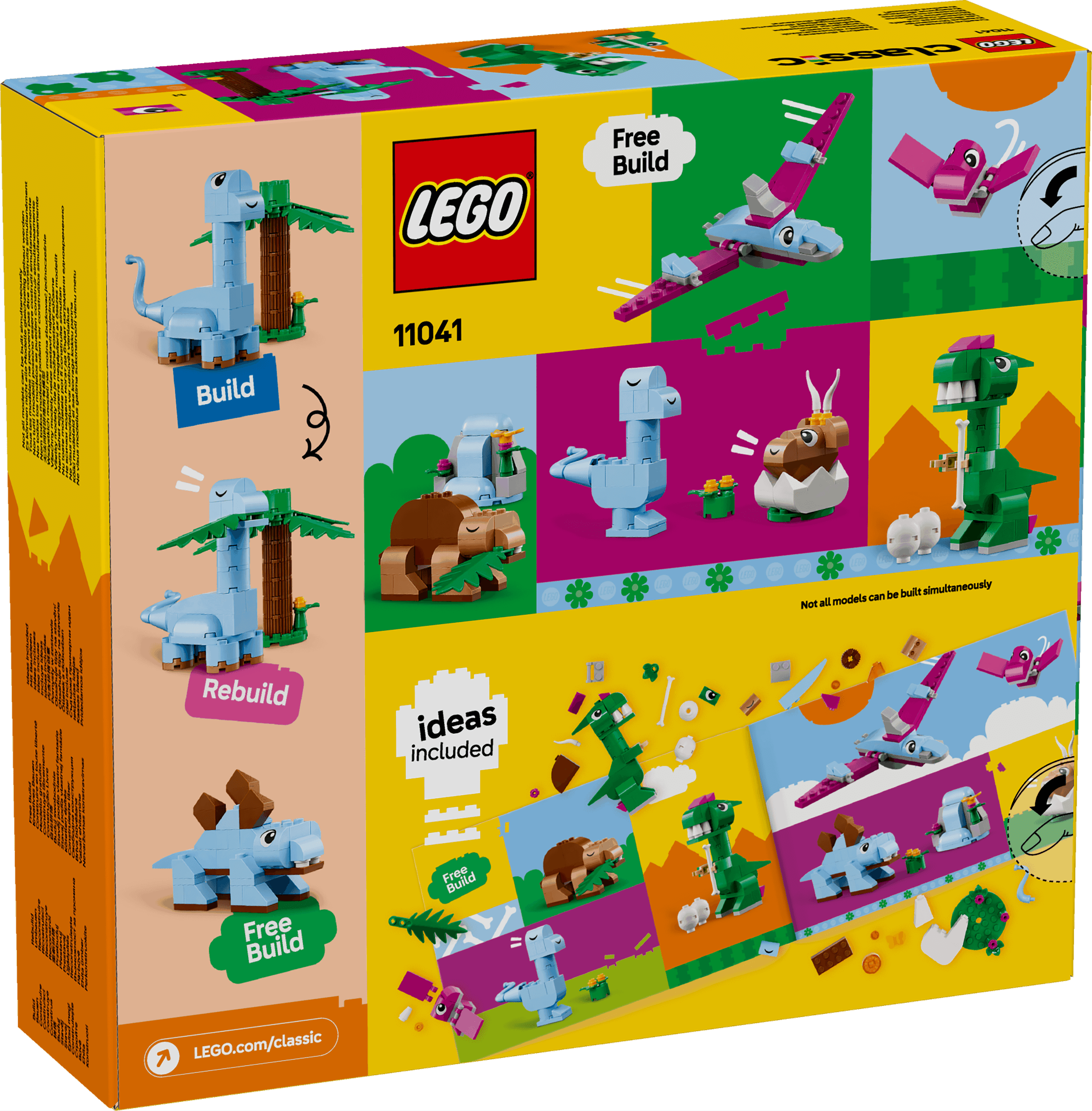 Lego Classic 11041 Creative Dinosaurs Toy Playset for Ages 5 and Up Curious Minds