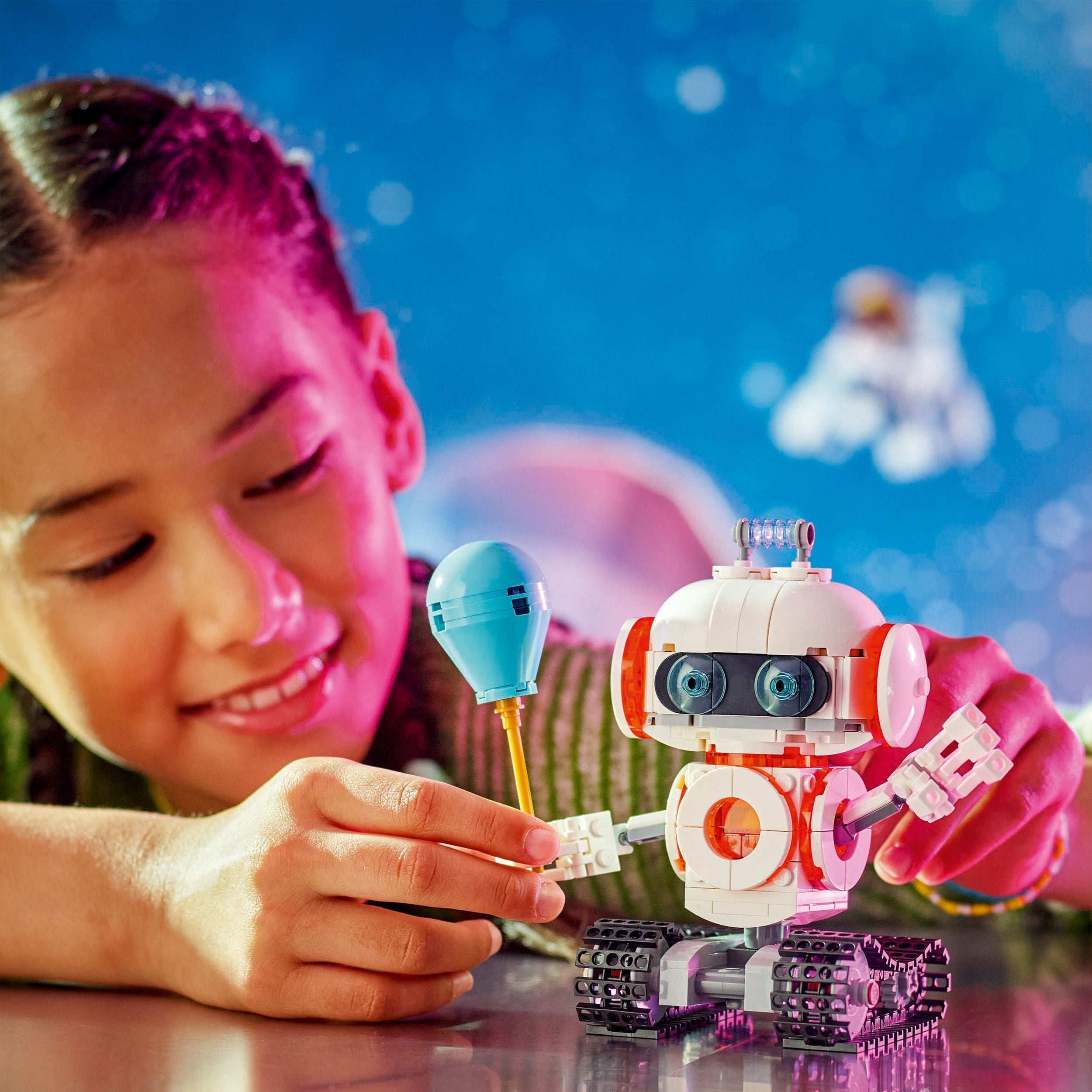 Lego Creator 3 in 1 31164 Space Robot Rebuildable Toy for Ages 8 & Up Curious Minds