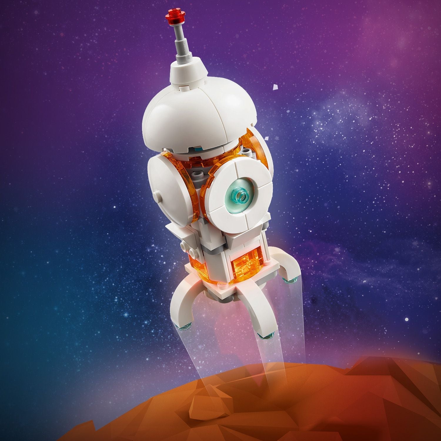 Lego Creator 3 in 1 31164 Space Robot Rebuildable Toy for Ages 8 & Up Curious Minds