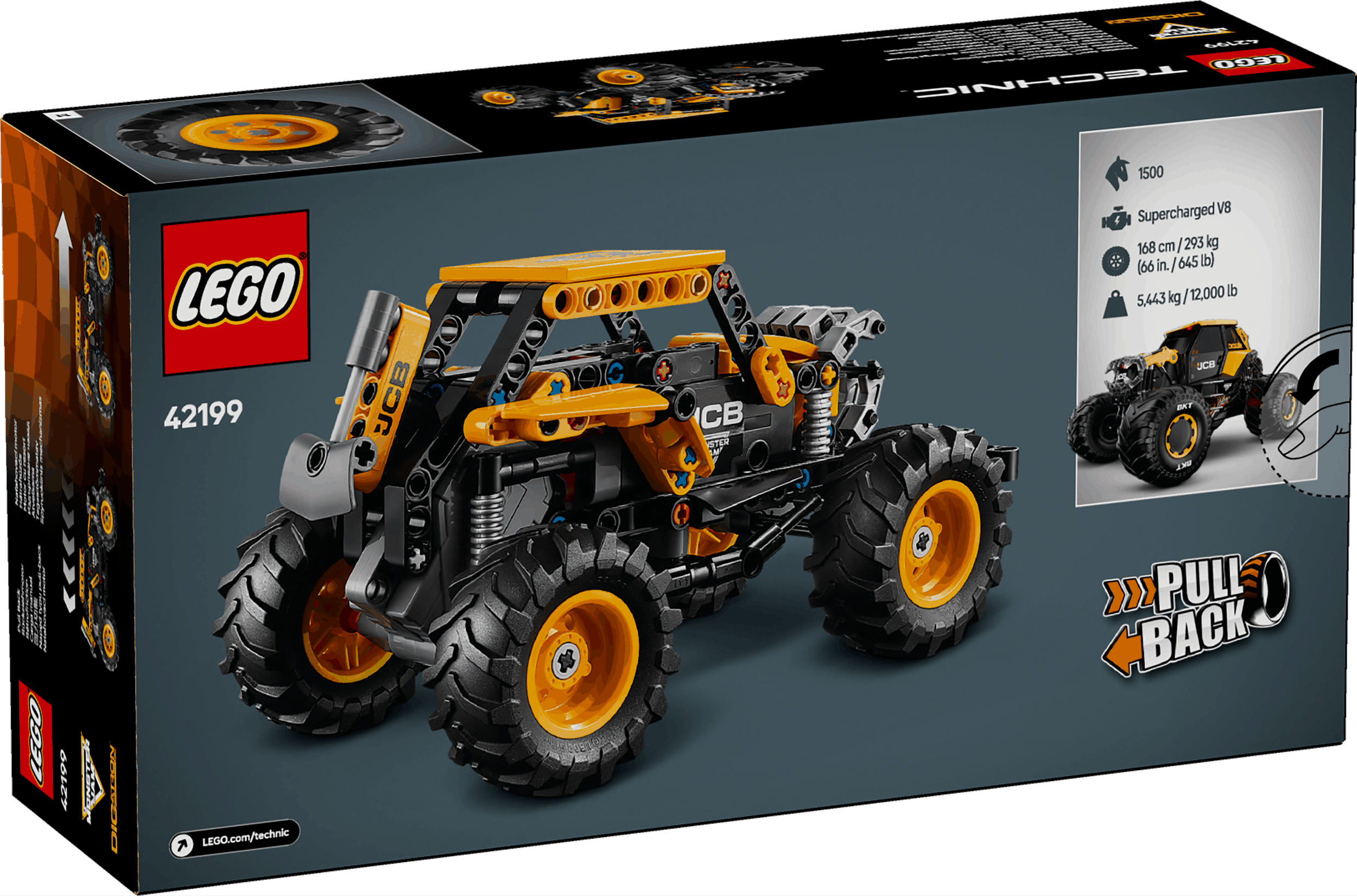 Lego Technic 42199 Monster Jam DIGatron Pull-Back Playset for Ages 7+ Curious Minds