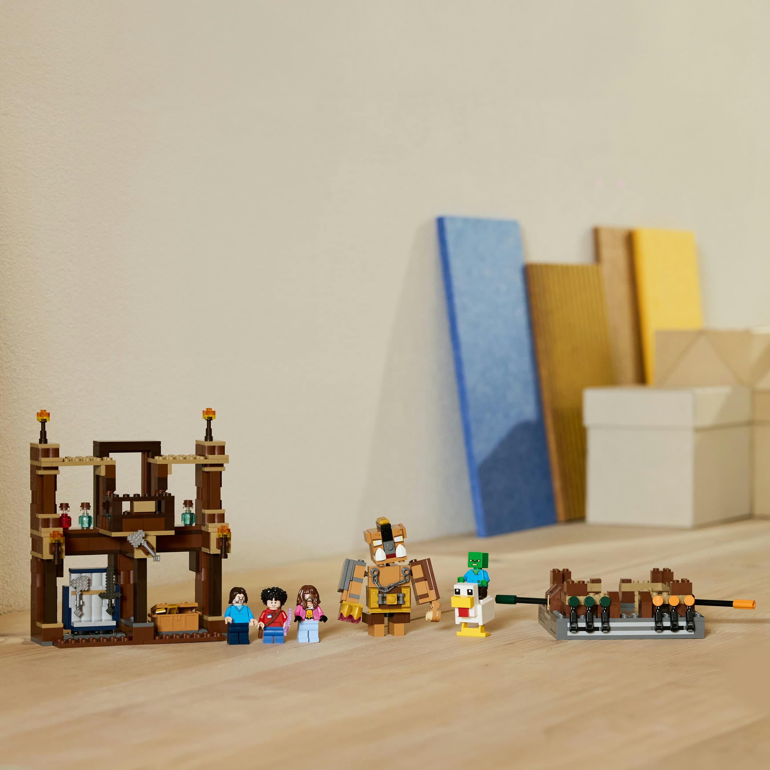 Lego Minecraft Movie 21272 Woodland Mansion Fighting Ring for Ages 10+ Curious Minds