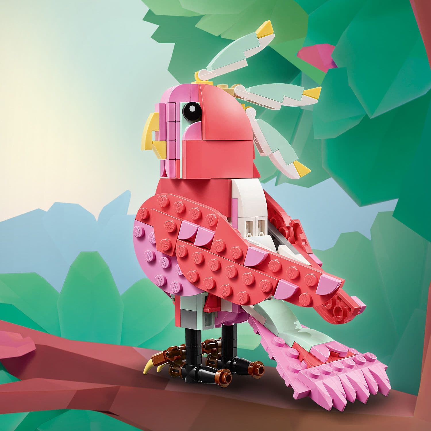 Lego Creator 3 in 1 31170 Wild Animals: Pink Flamingo for Ages 8 & Up Curious Minds
