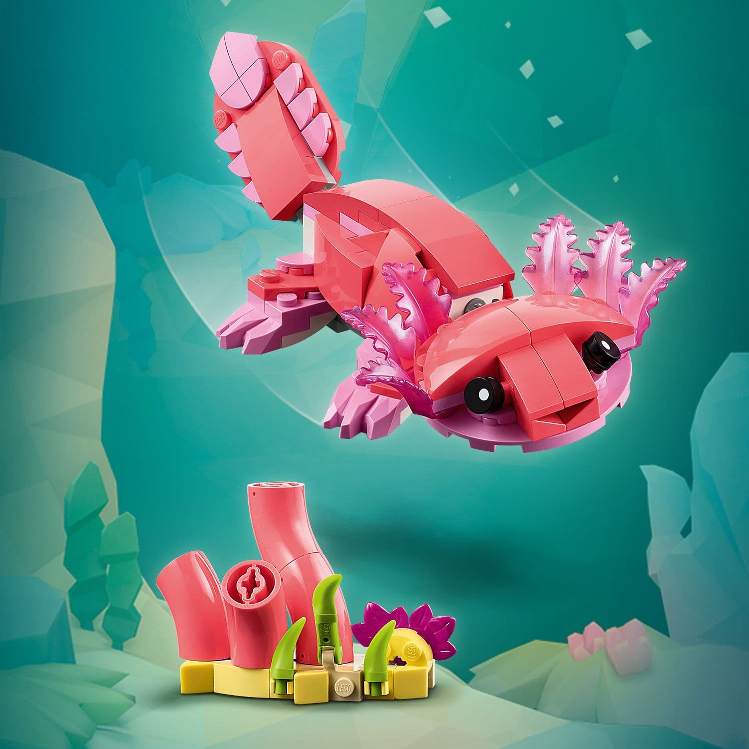 Lego Creator 3 in 1 31170 Wild Animals: Pink Flamingo for Ages 8 & Up Curious Minds