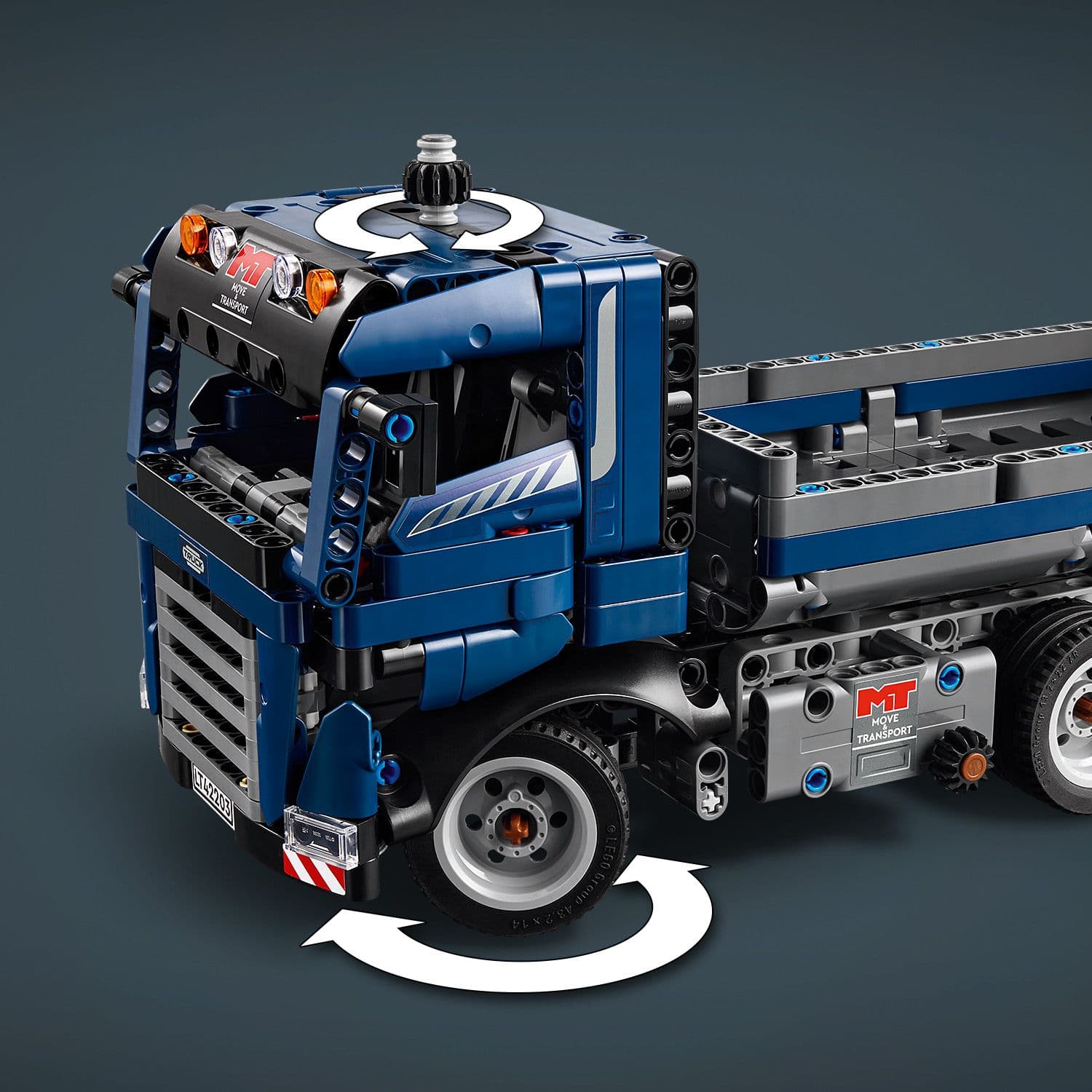 Lego Technic 42203 Tipping Dump Truck Toy Model Set for Ages 9 and Up Curious Minds