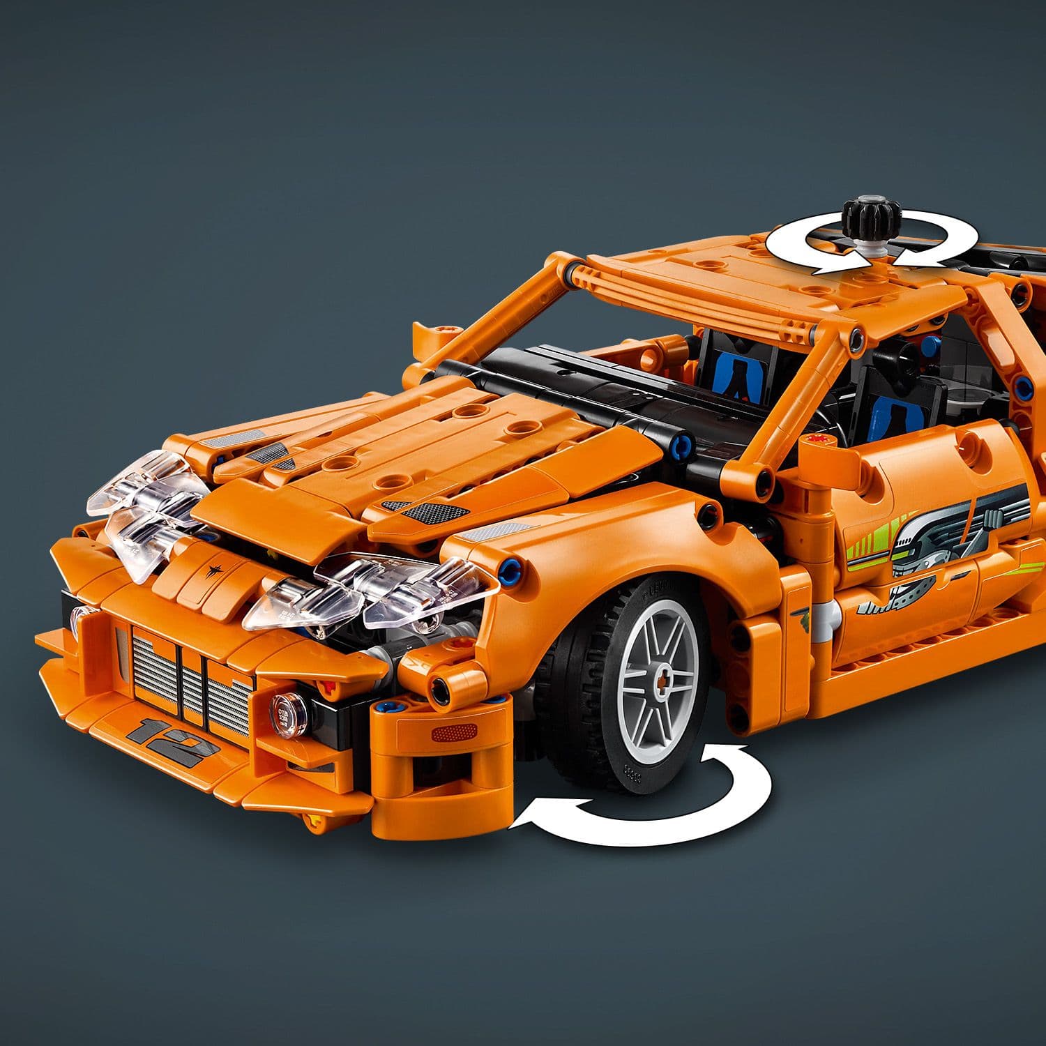 Lego Technic 42204 Fast & Furious Toyota Supra MK4 Playset for Ages 9+ Curious Minds