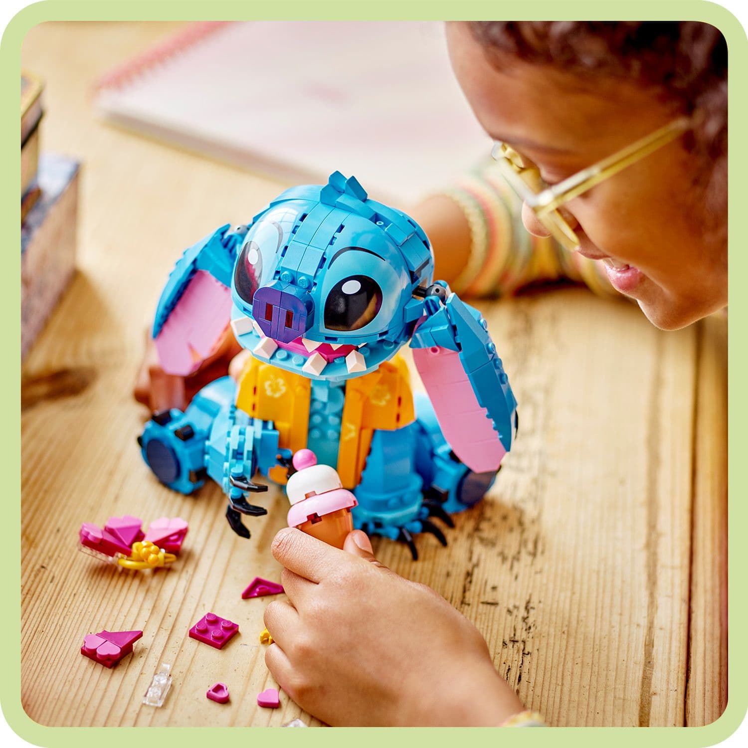 Lego Disney 43249 Stitch Buildable Model Toy Playset for Ages 9 and Up ...
