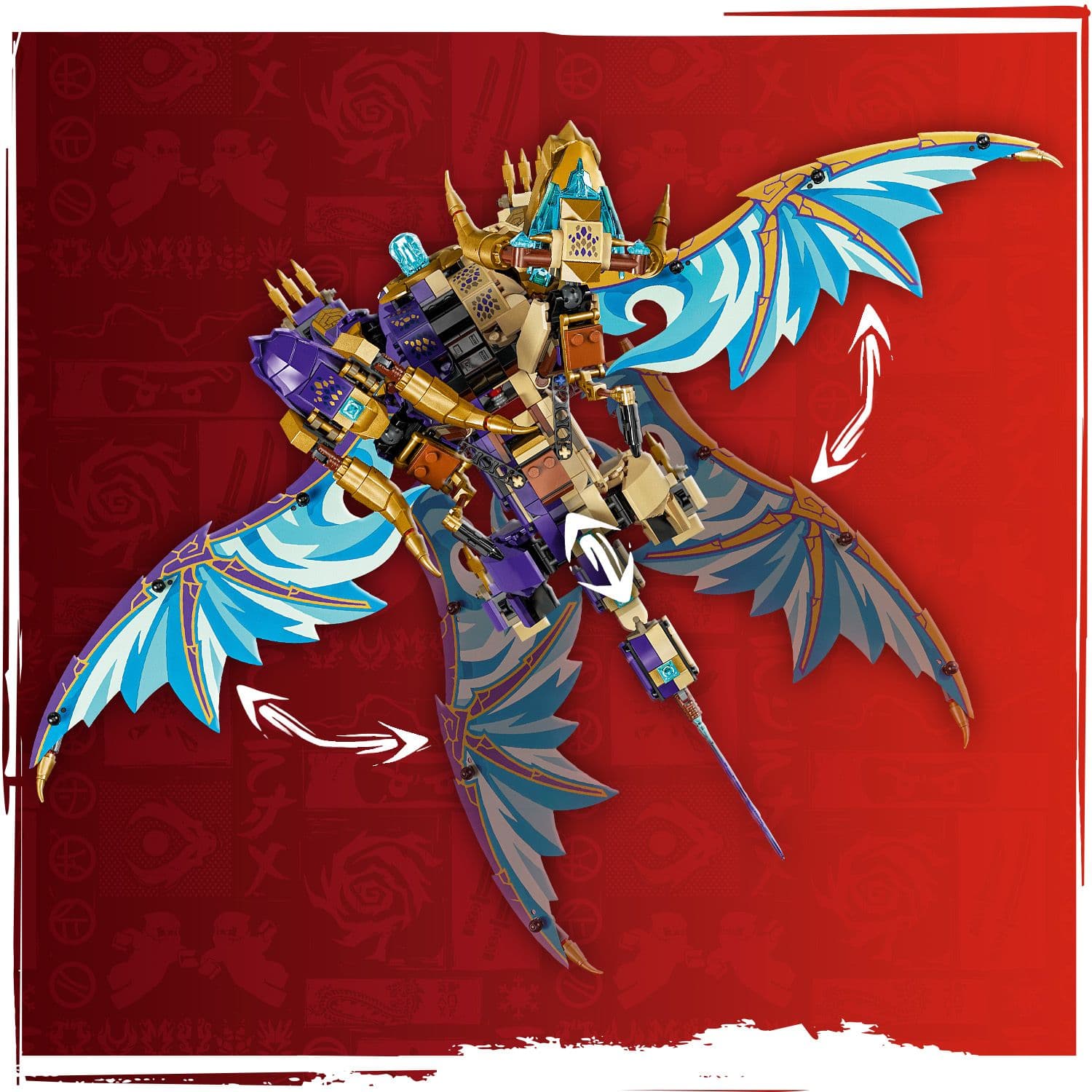 Lego Ninjago 71836 Arc Dragon of Focus Toy Playset for Ages 9 and Up Curious Minds