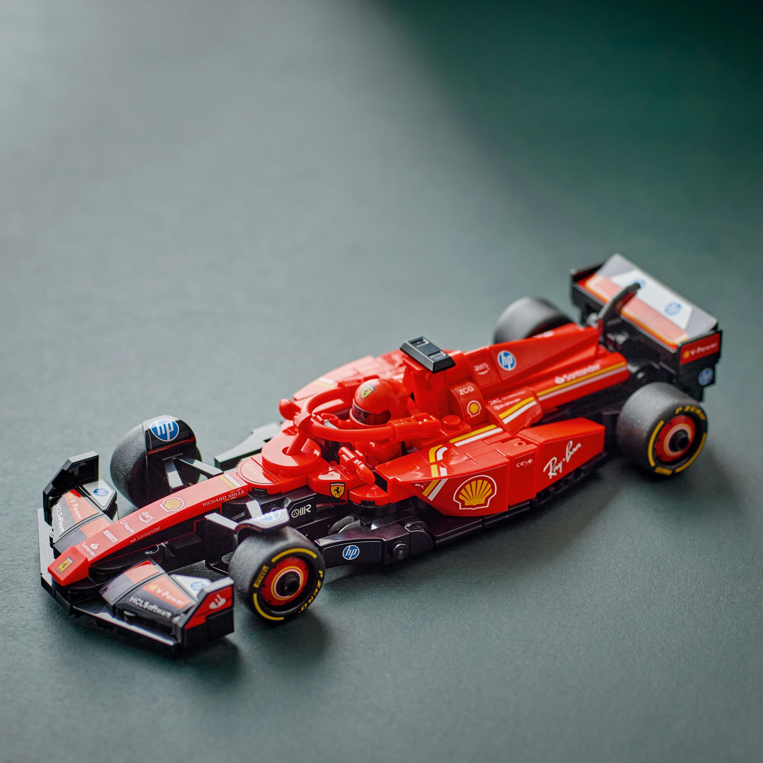 Lego Speed Champions 77242 Ferrari SF-24 F1 Race Car for Ages 10 & Up Curious Minds