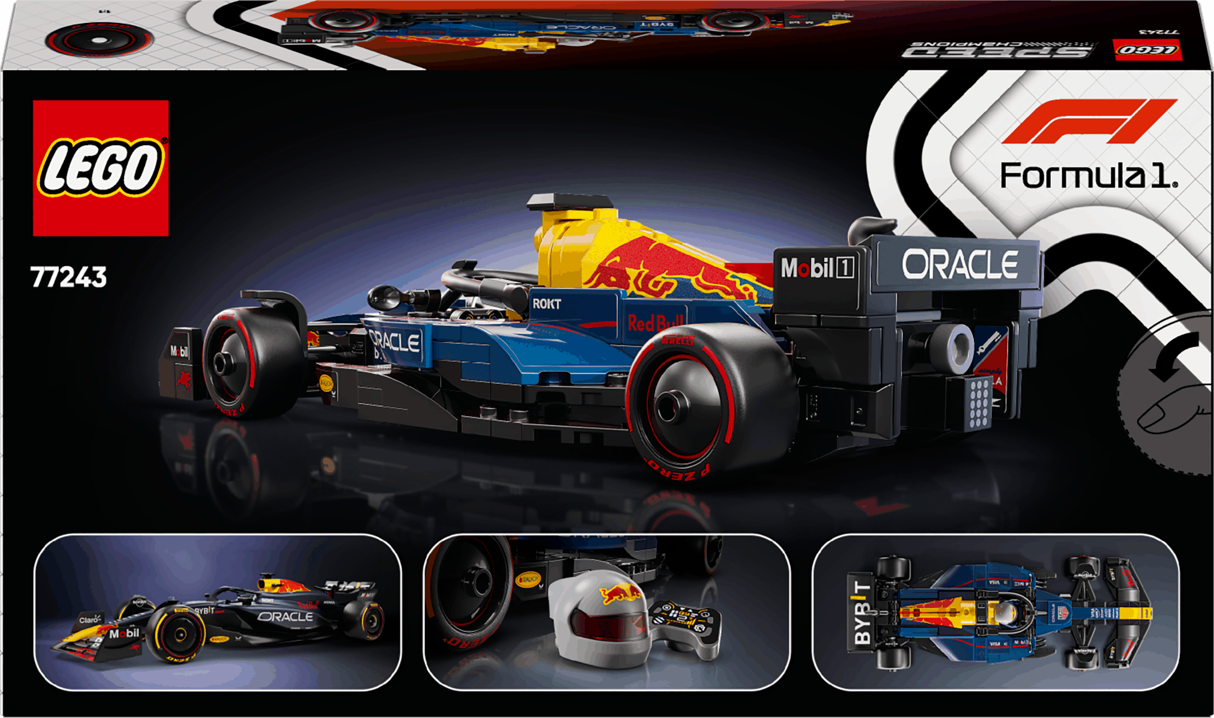 Lego Speed Champions 77243 Oracle Red Bull Racing RB20 F1 Race Car 18+ Curious Minds