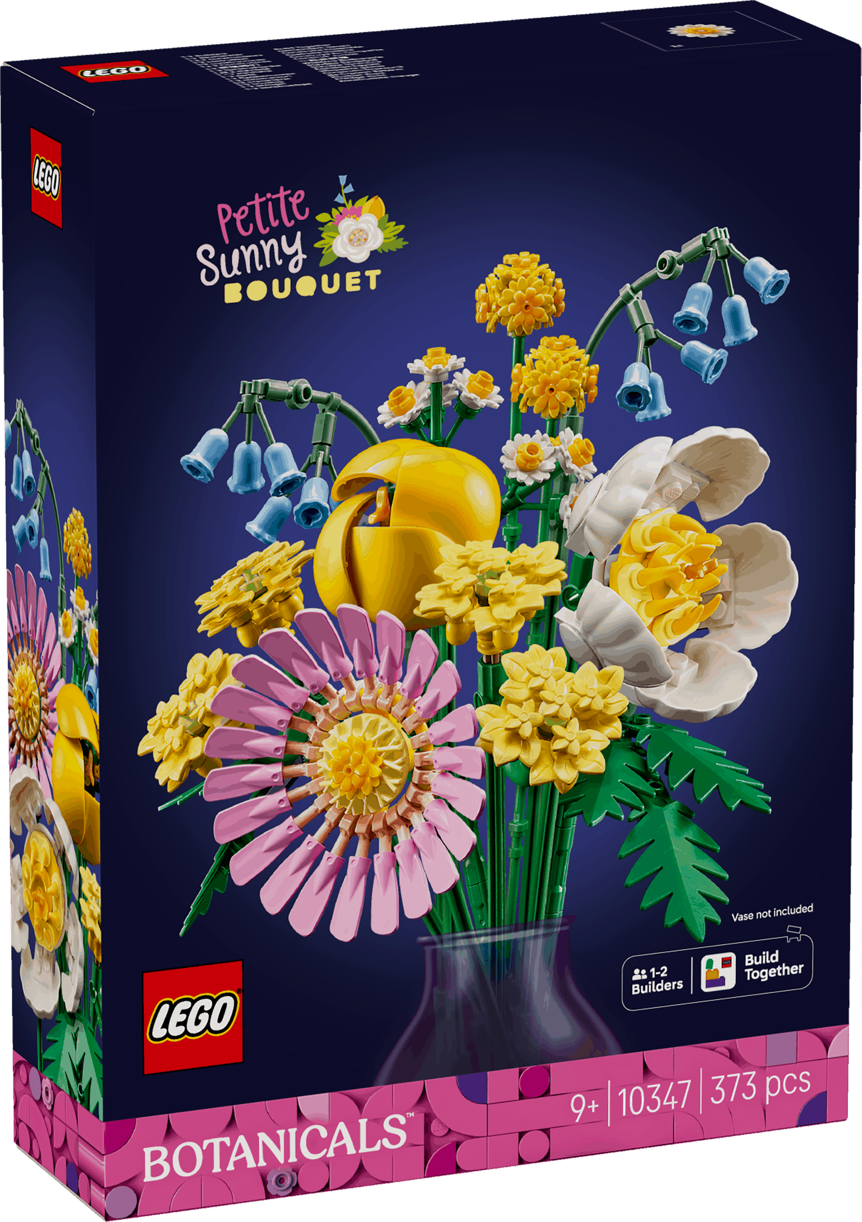 Lego Botanicals 10347 Petite Sunny Bouquet Buildable Gift for Ages 9+ Curious Minds