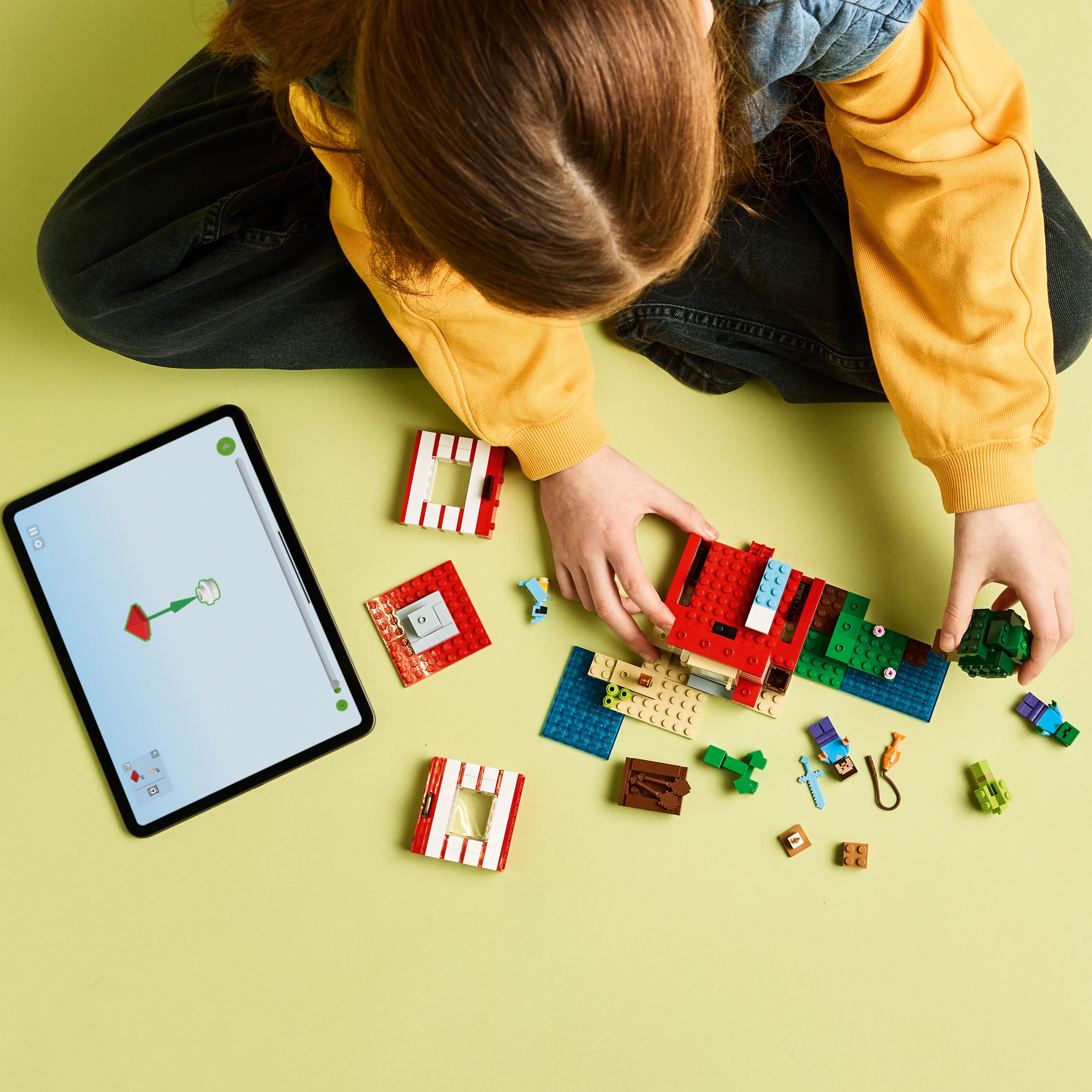 Lego Minecraft 21275 The TNT Jungle House Playset for Ages 8 and Up Curious Minds