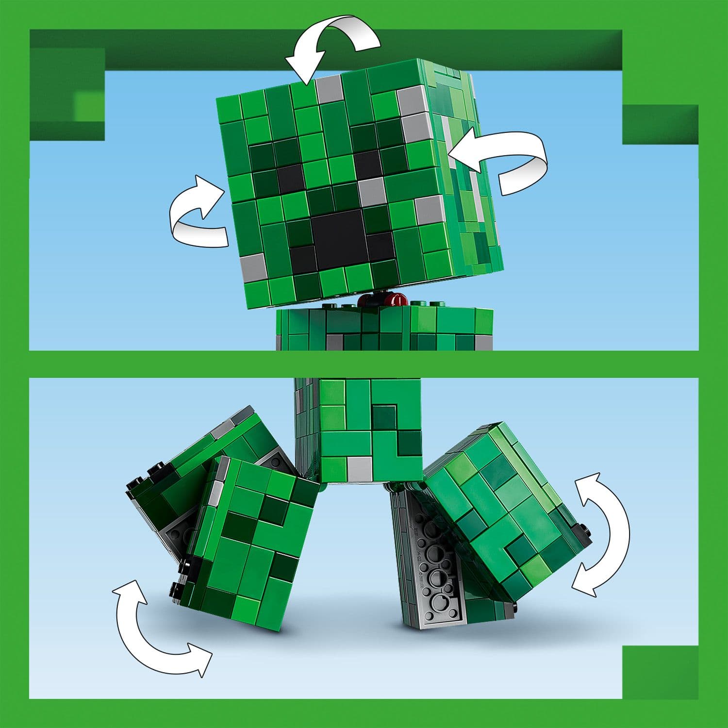 Lego Minecraft 21276 The Creeper Buildable Playset for Ages 10 and Up Curious Minds