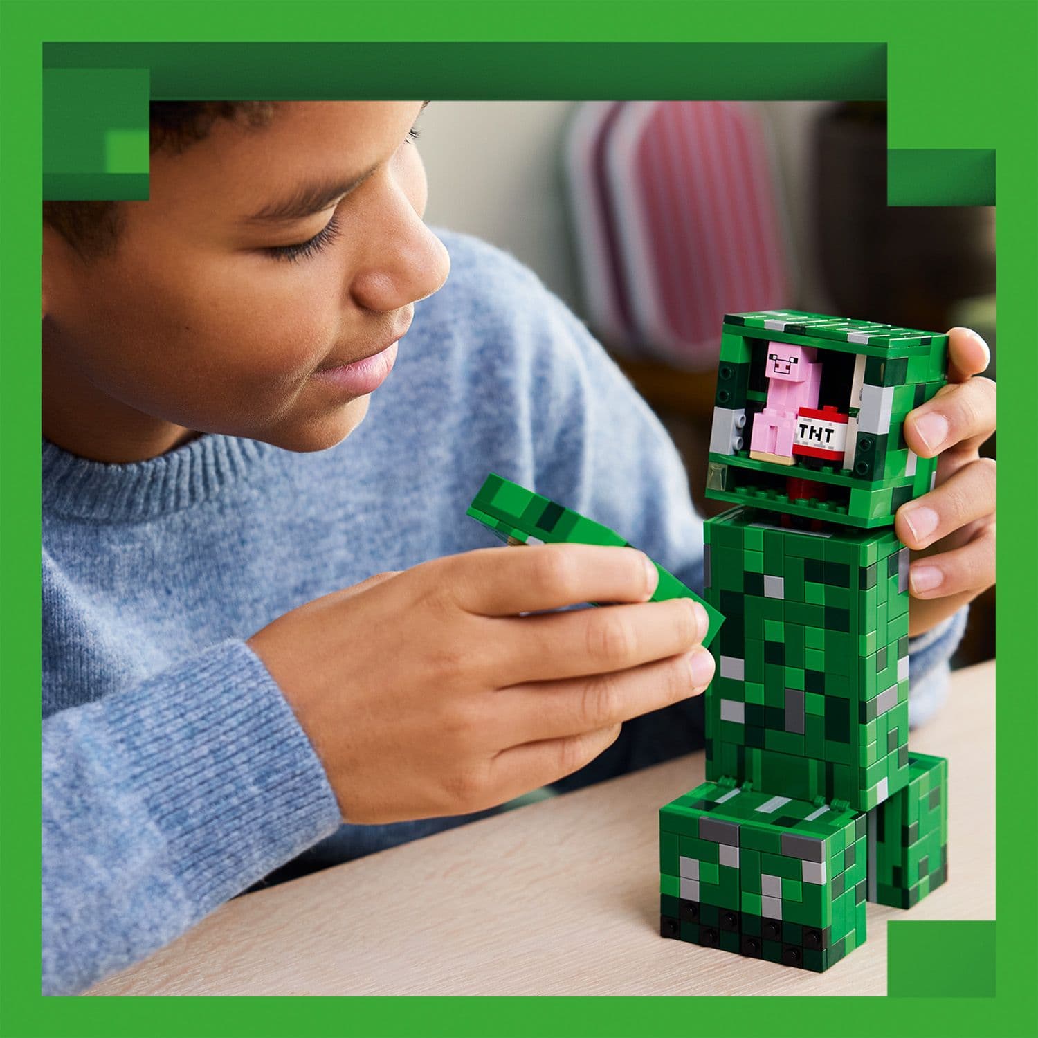 Lego Minecraft 21276 The Creeper Buildable Playset for Ages 10 and Up Curious Minds